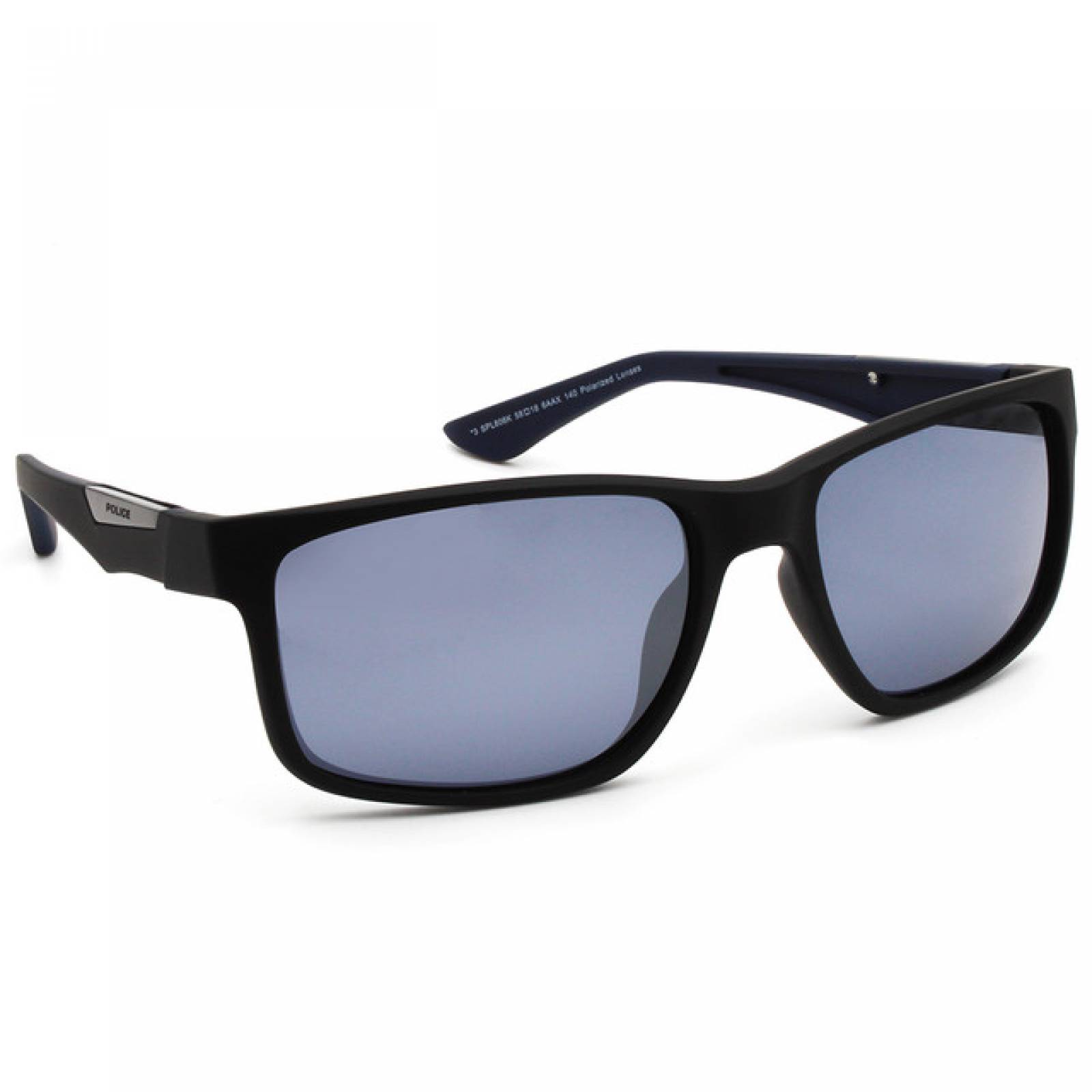 Lentes Sol Police Hombre Armazon Negro Estilo Deportivo