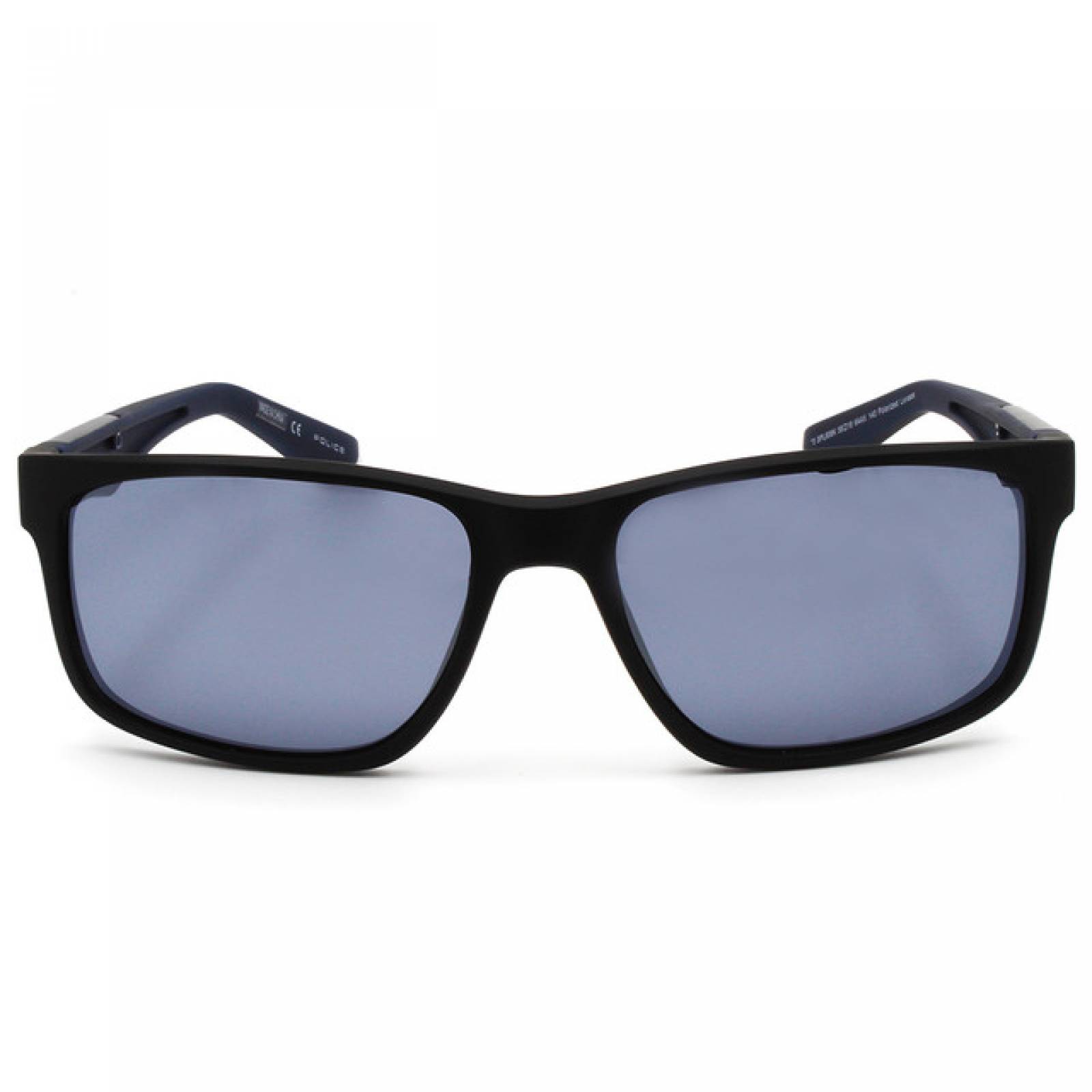Lentes Sol Police Hombre Armazon Negro Estilo Deportivo
