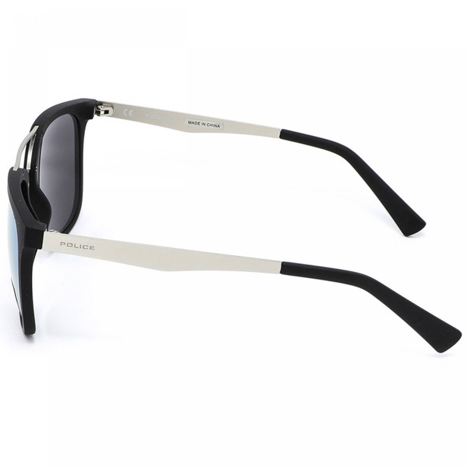 Lentes Sol Police Hombre Armazon Pantos Negro Doble Puente