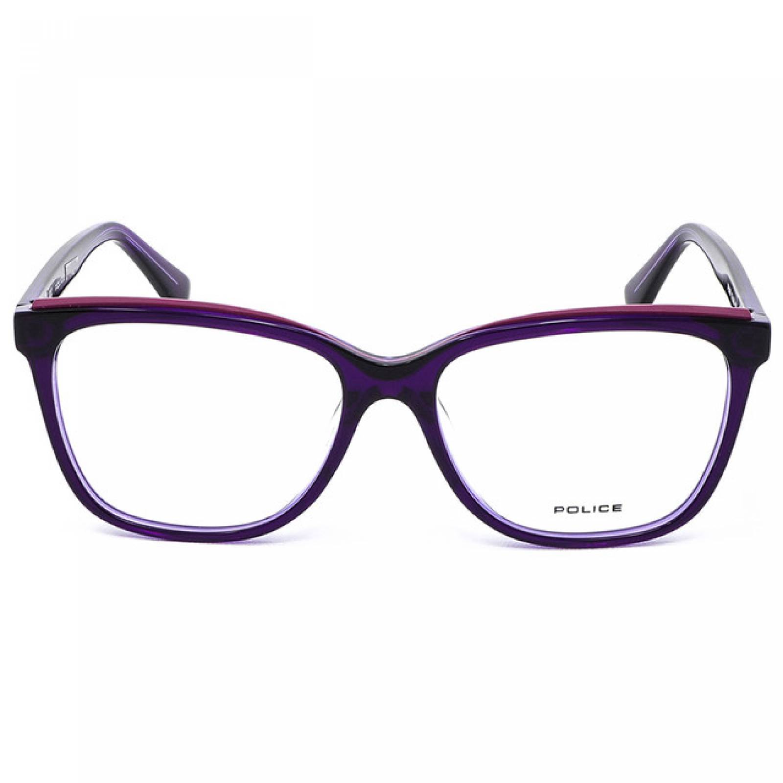 Lentes Oftalmico Police Dama Armazon Mariposa Violeta