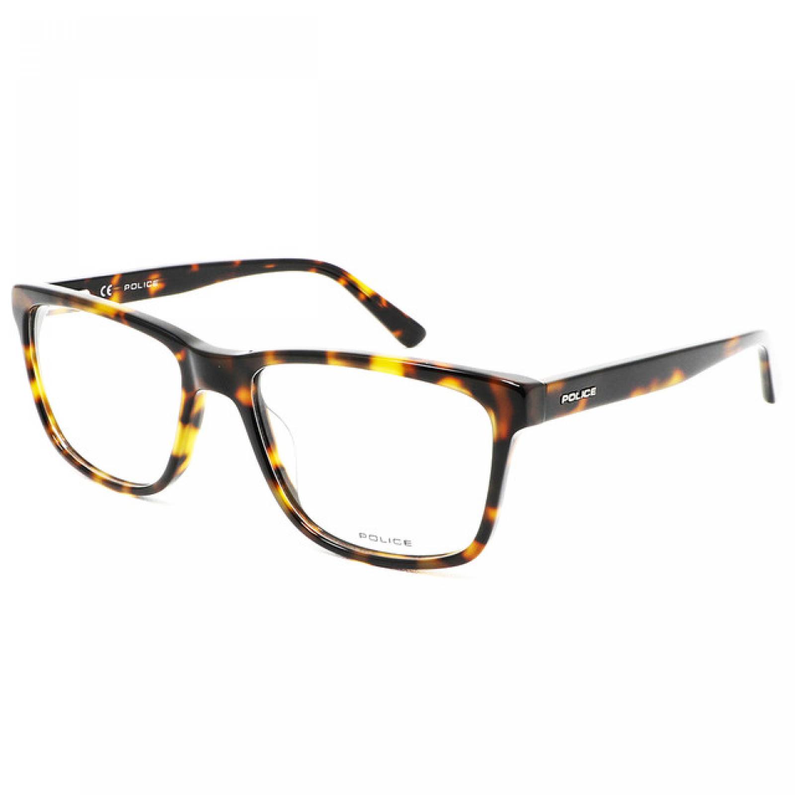 Lentes Oftalmicos Police Hombre Armazon Cuadrado Havana