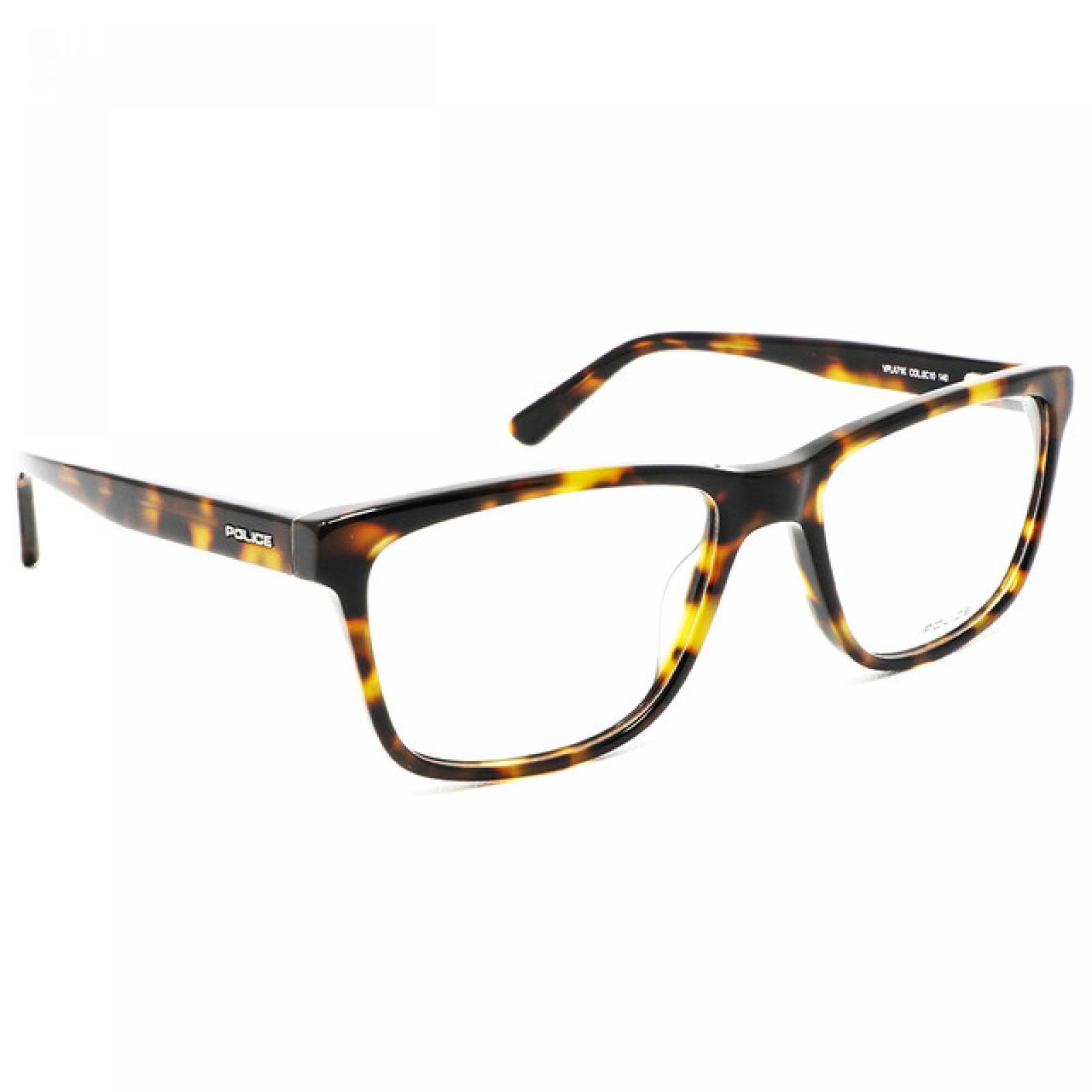 Lentes Oftalmicos Police Hombre Armazon Cuadrado Havana