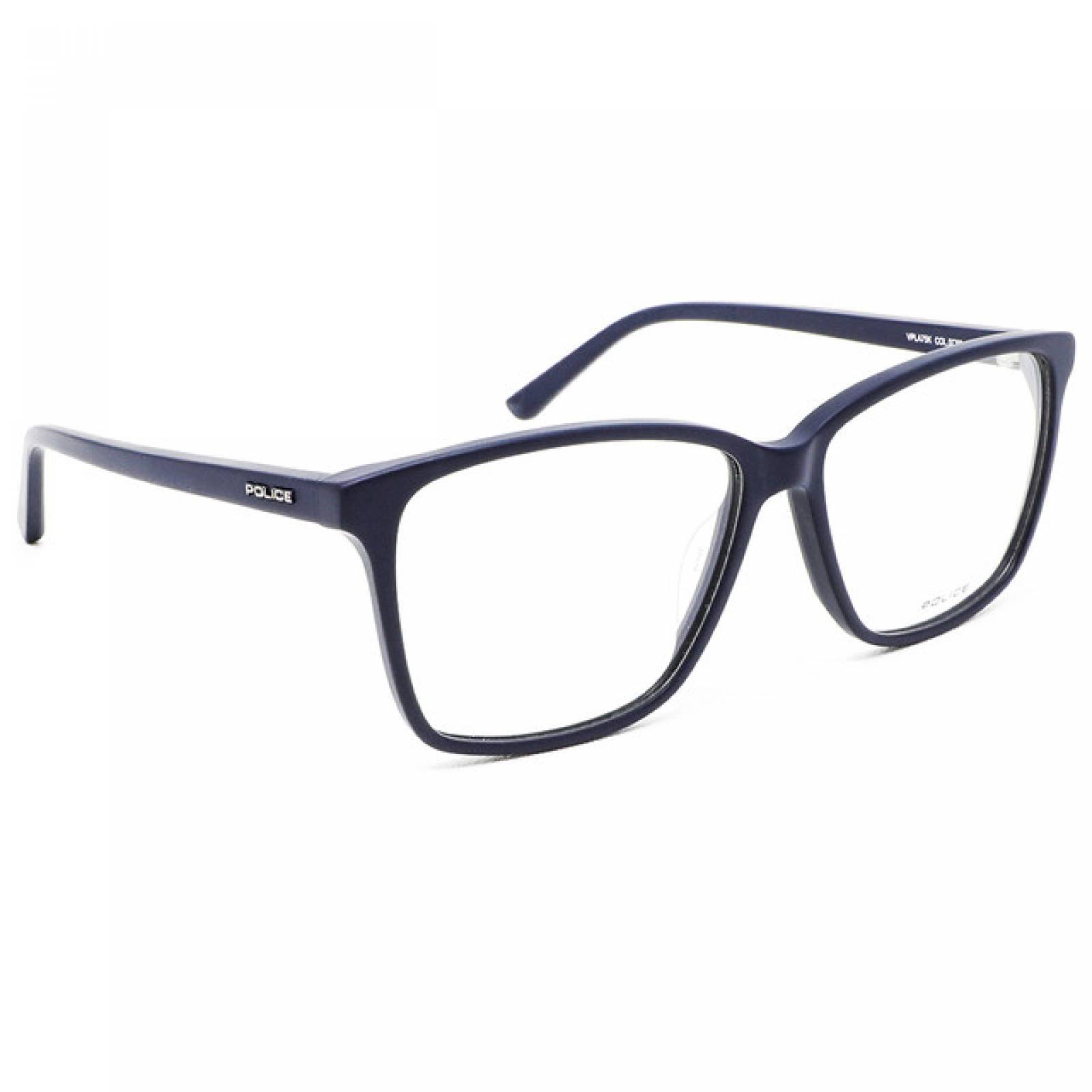Lentes Oftalmico Police Hombre Armazon Mariposa Azul Marino