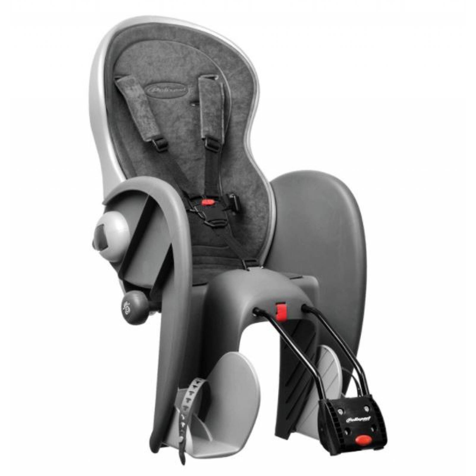Silla Portabebé Bicicleta Wallaby Evolution Relax Lujo Gris