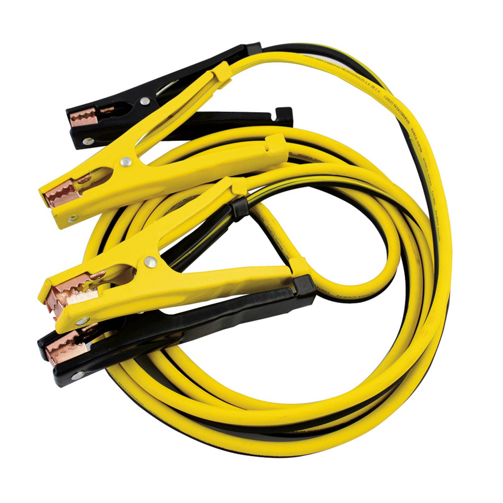Juego Cables Pasa Corriente Calibre 8 Awg 3.6m Surtek