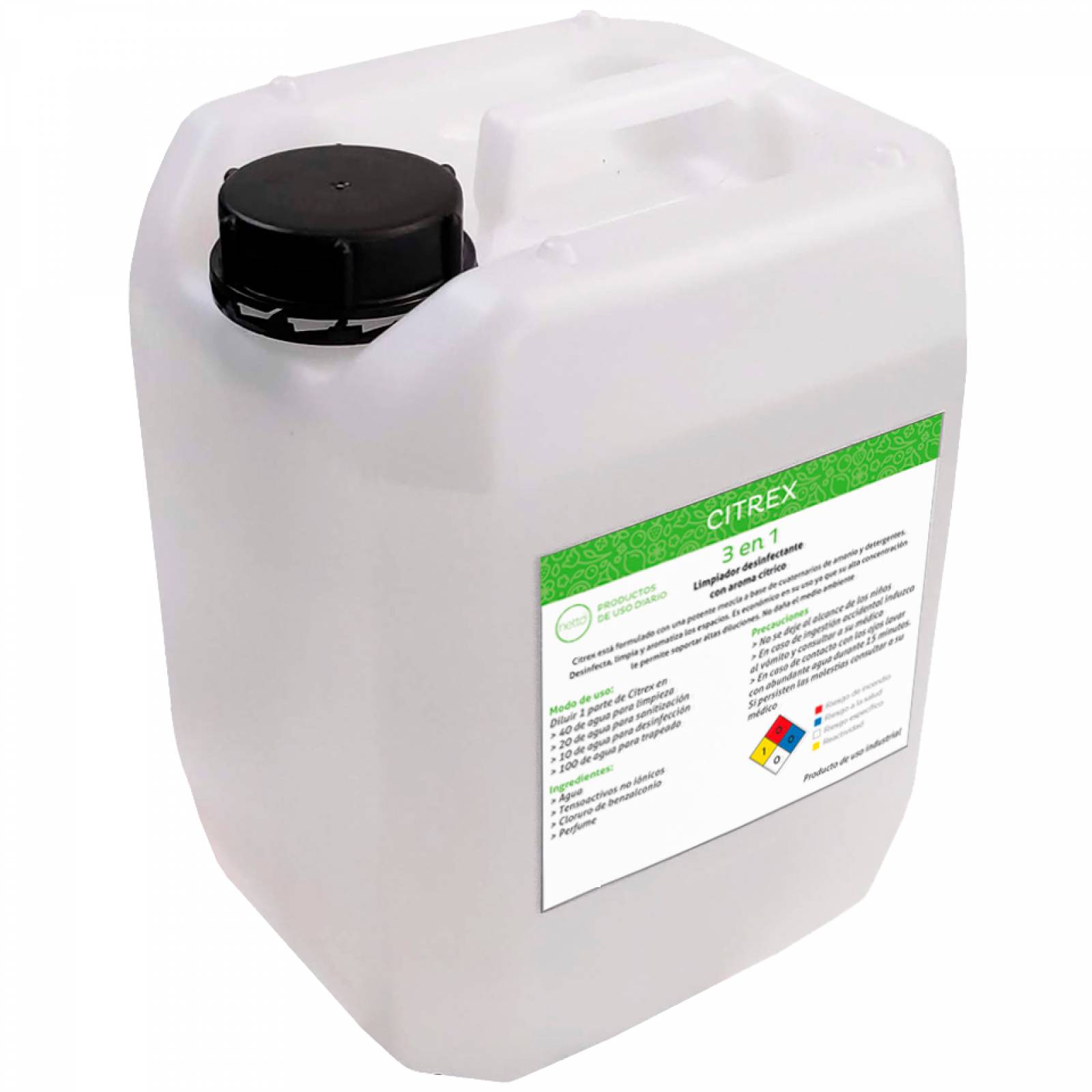 Citrex 5 Lts Sanitizante Desinfectante Concentrado Netto