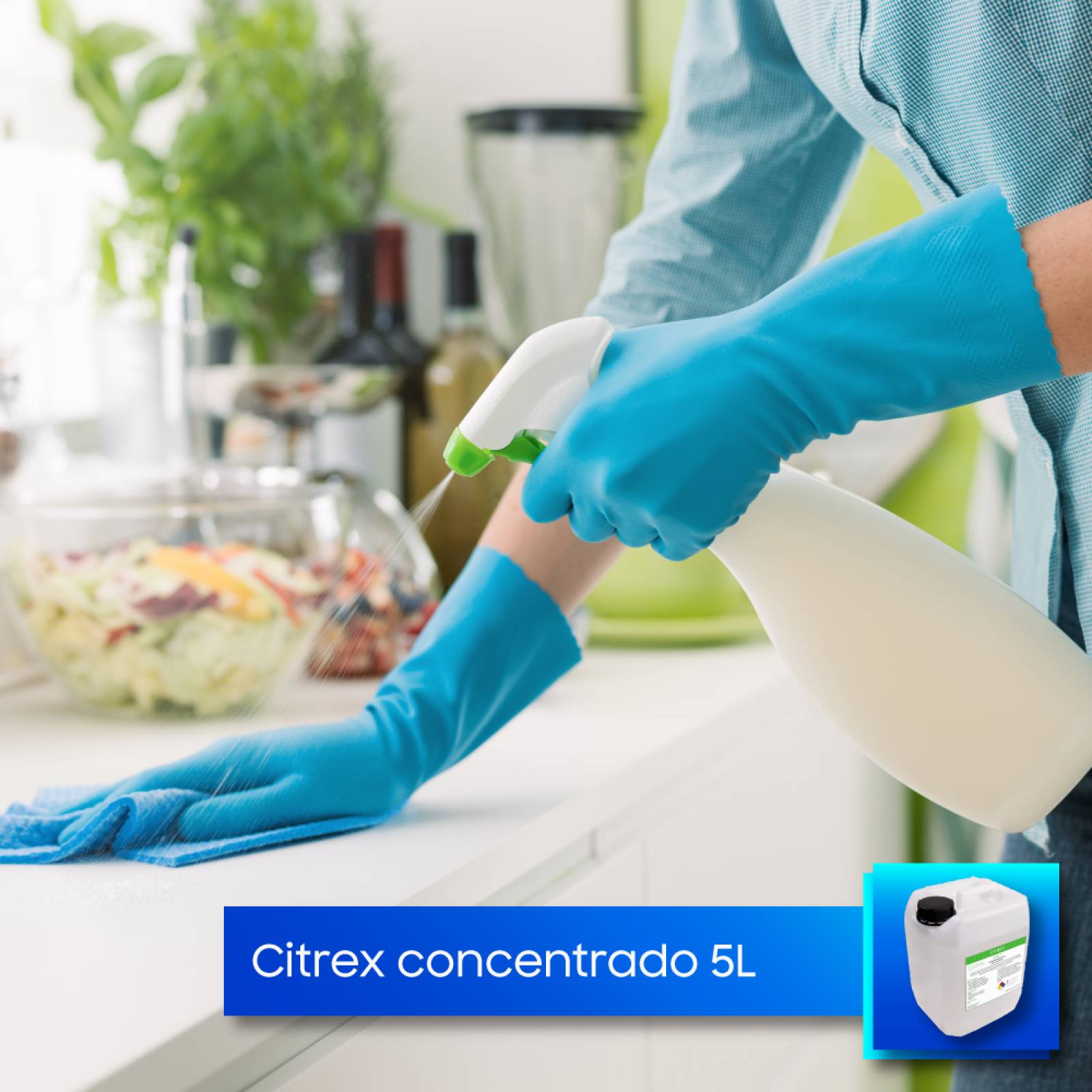 Citrex 5 Lts Sanitizante Desinfectante Concentrado Netto