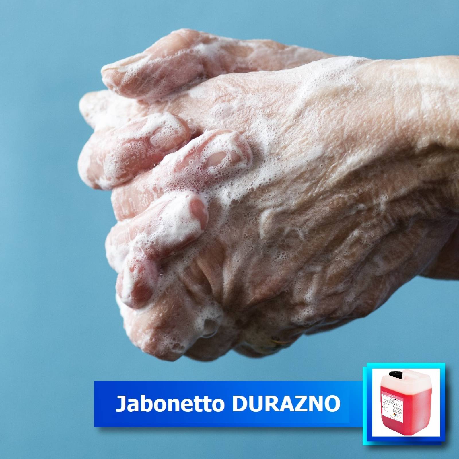 Jabonetto 5 Lts Shampoo Antibacterial P/ Manos Durazno Netto