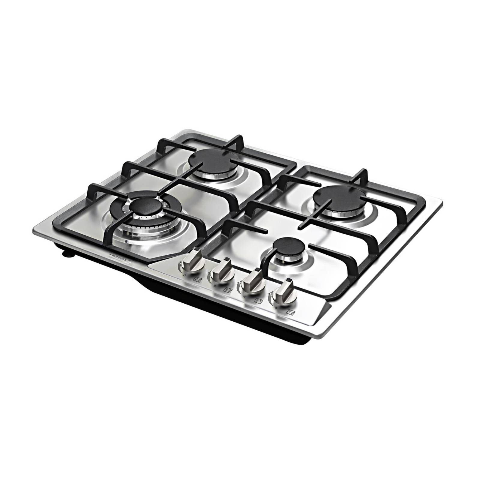 Parrila Empotrable Gas Acero Inoxidable 4 Quemadores Kruger.