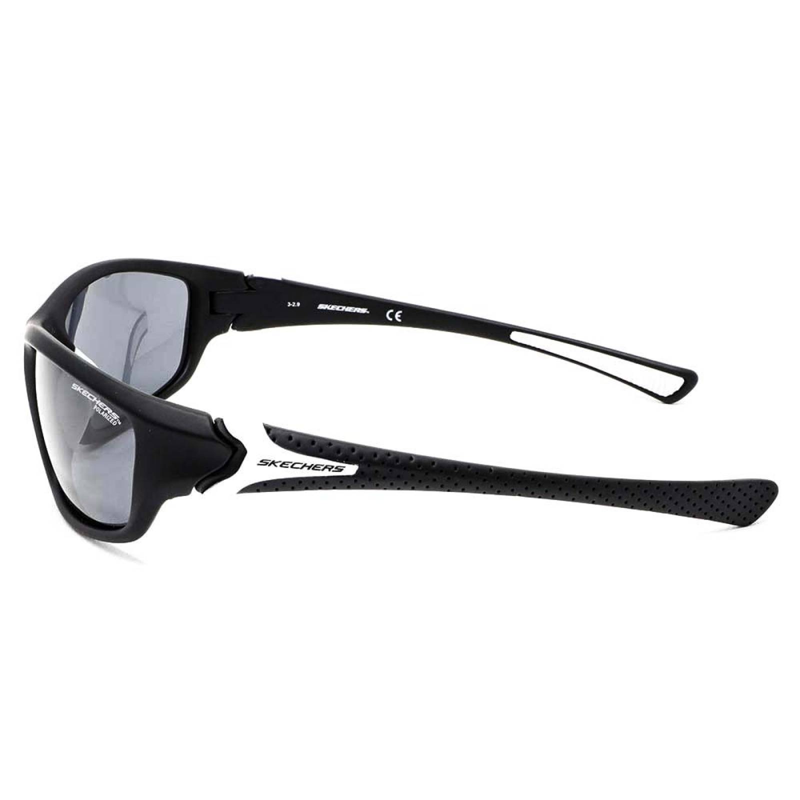 Lentes Sol Skechers Unisex Rectangulares Armazón Negro