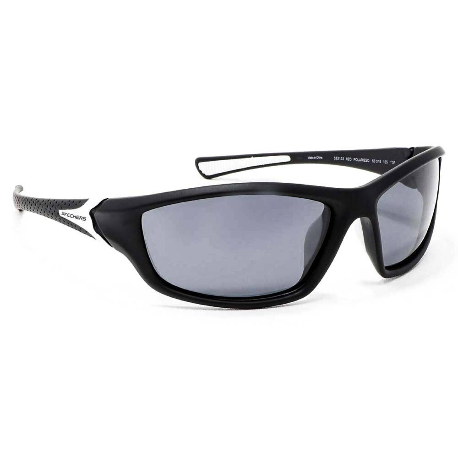 Lentes Sol Skechers Unisex Rectangulares Armazón Negro