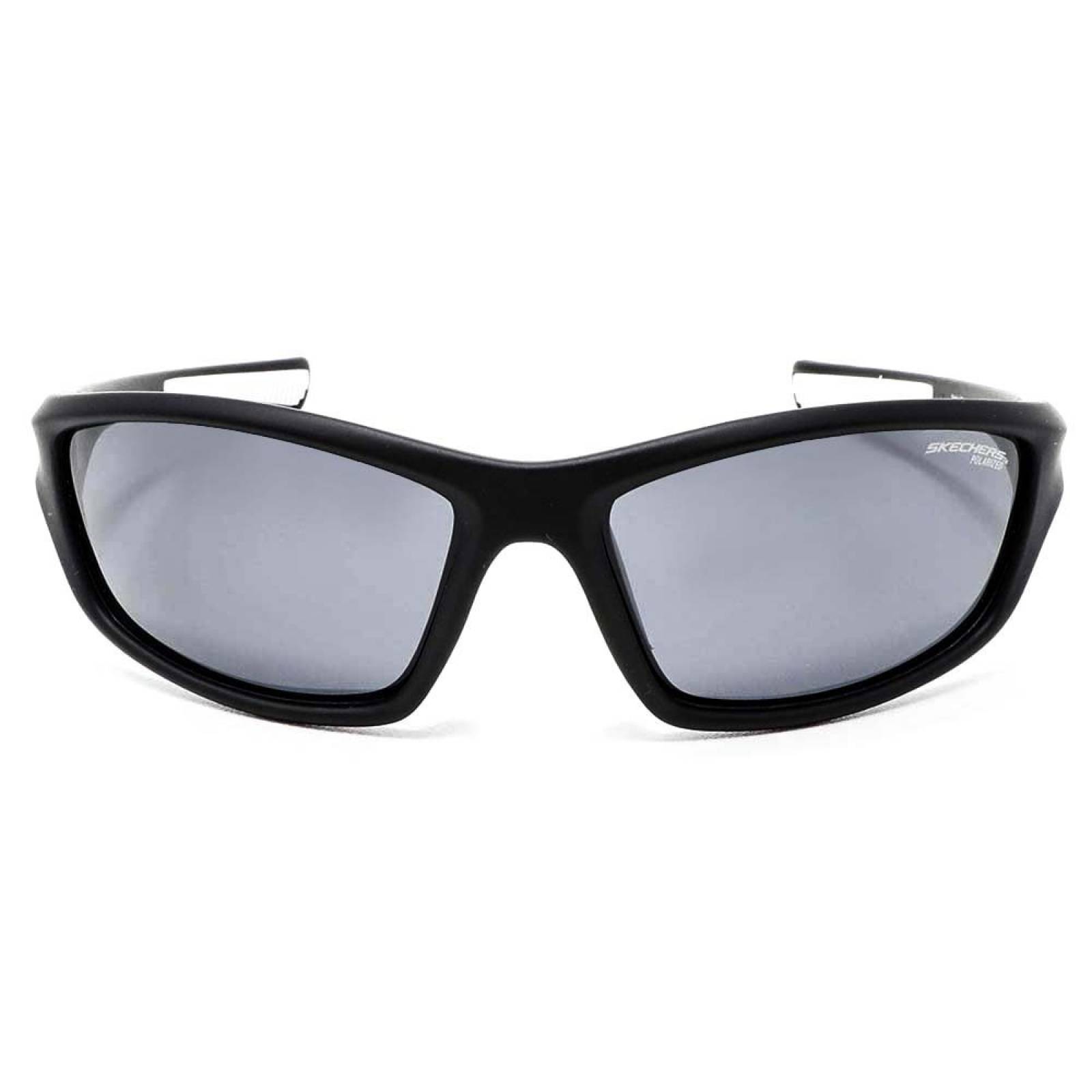 Lentes Sol Skechers Unisex Rectangulares Armazón Negro