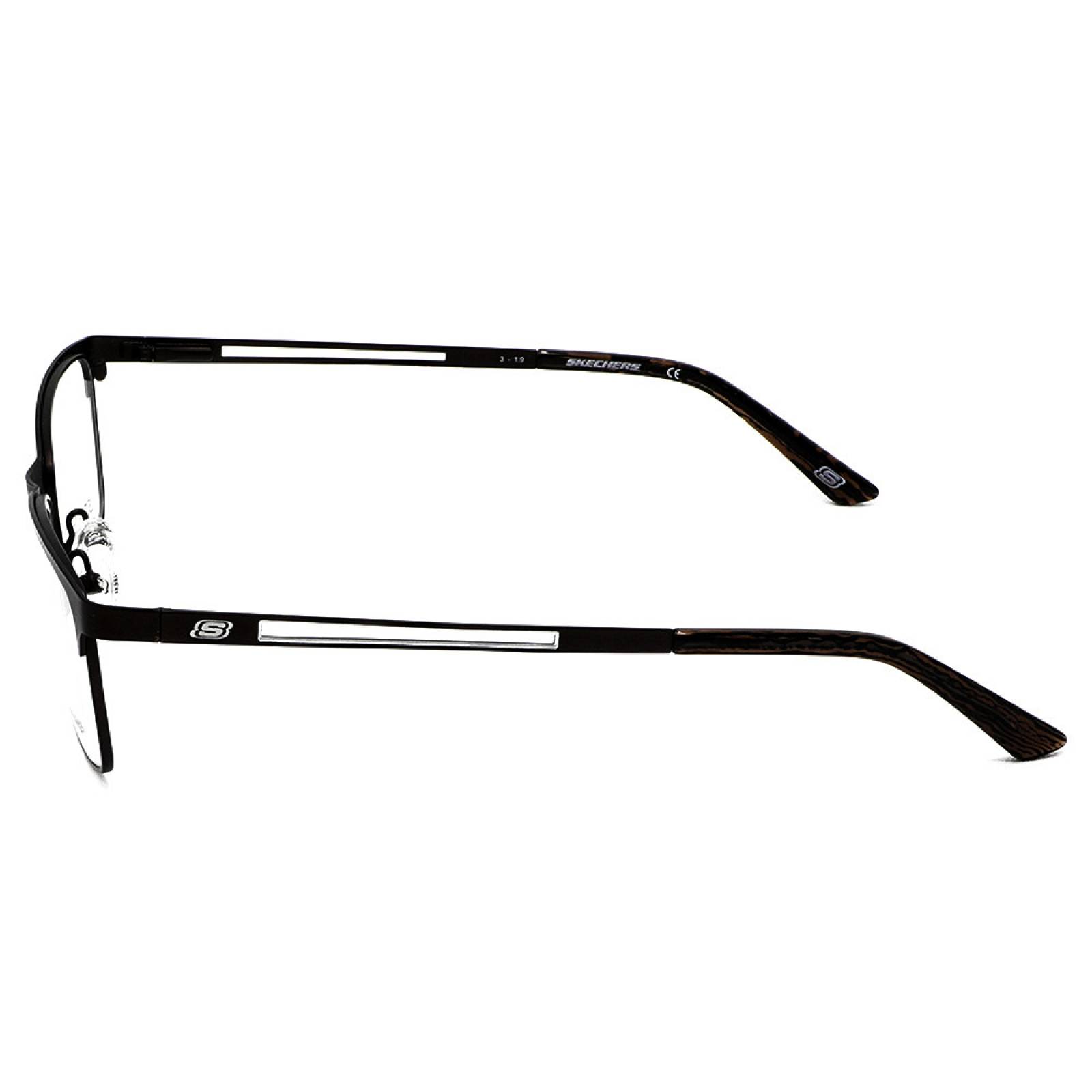 Lentes Oftálmicos Skechers Hombre Rectangular Metal Armazón