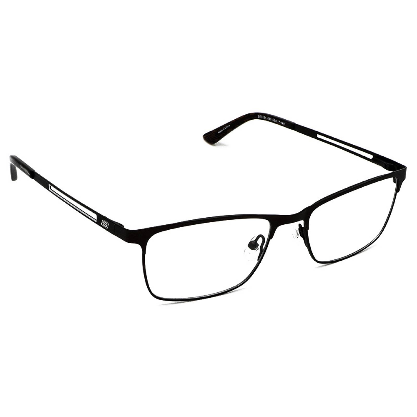 Lentes Oftálmicos Skechers Hombre Rectangular Metal Armazón