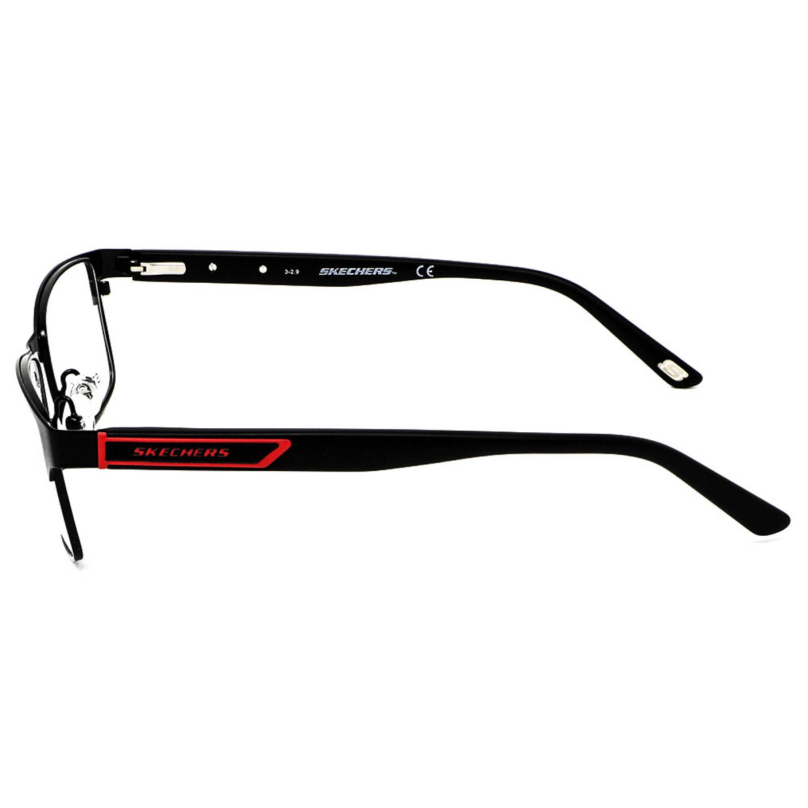 Lentes Oftálmicos Skechers Hombre Rectangular Negro Armazón