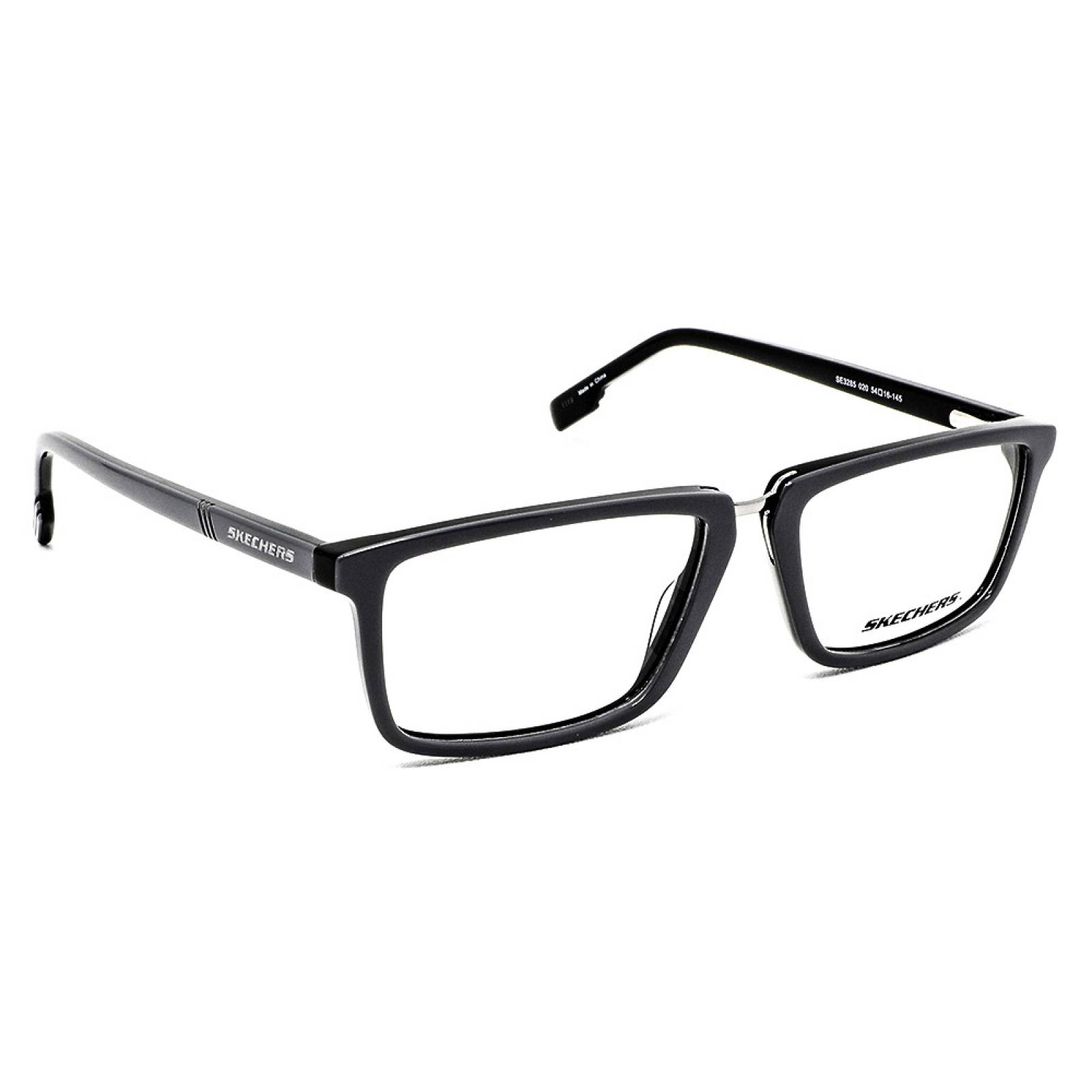 Lentes Oftálmicos Skechers Gris Rectangular Hombre Armazón