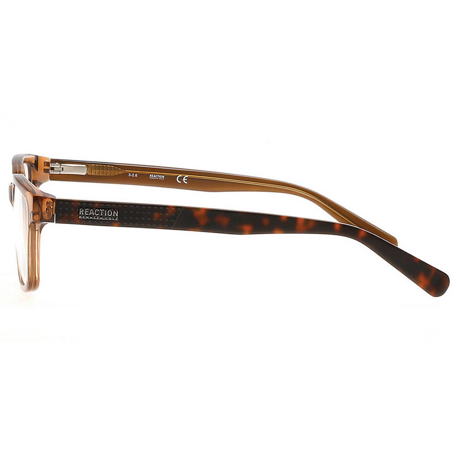 Lentes Oftálmicos Kenneth Cole Unisex Cuadrado Armazón Café