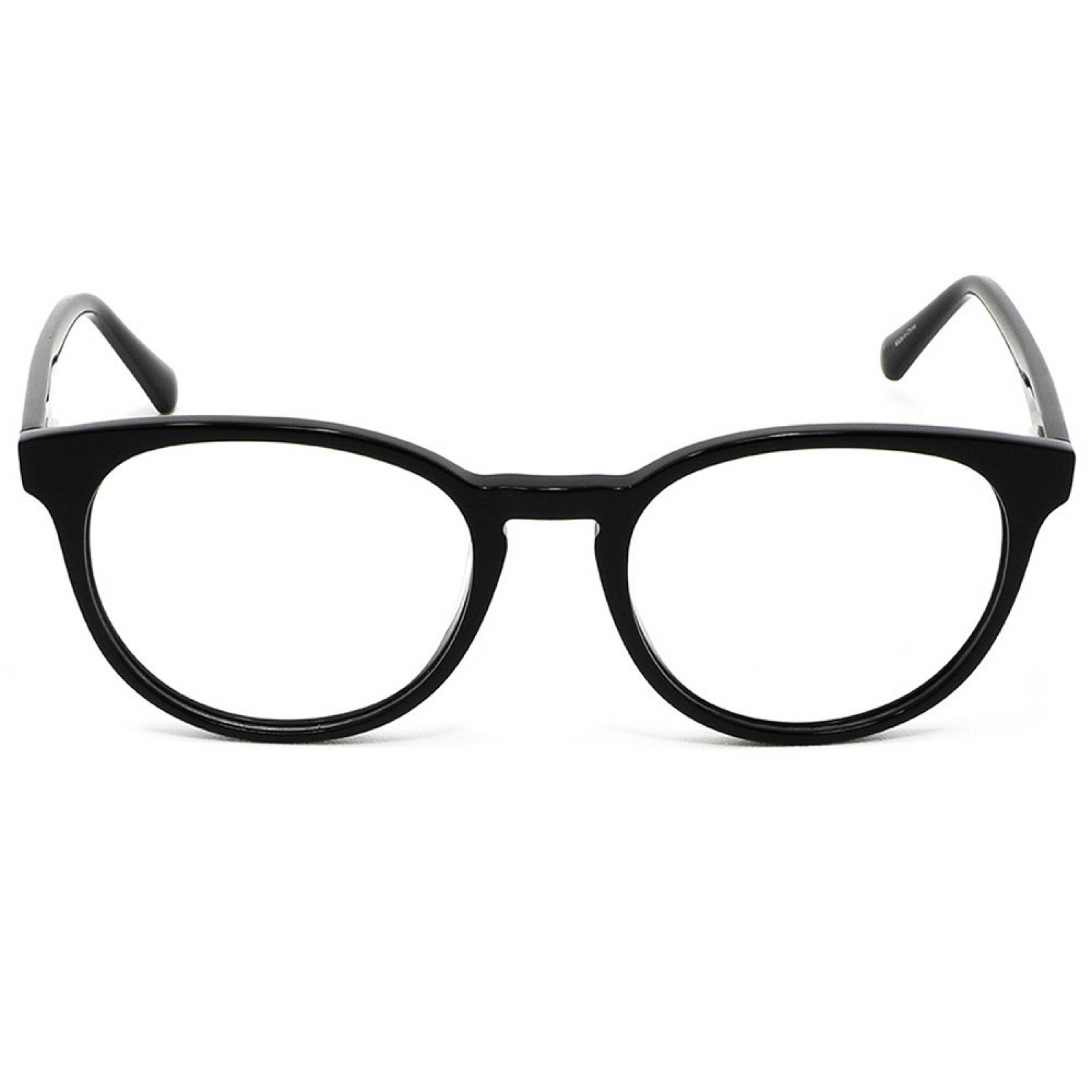 Lentes Oftálmicos Kenneth Cole Negro Hombre Redondo Armazón