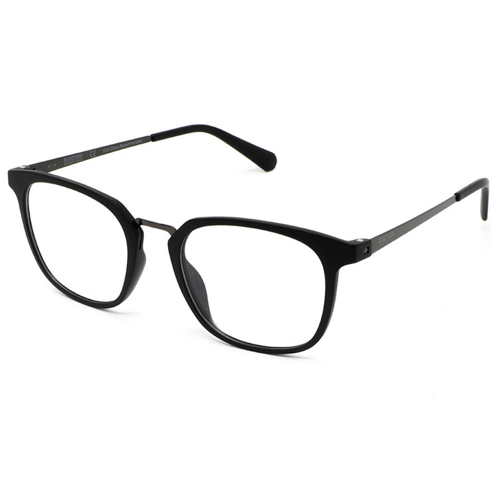 Lentes Oftálmicos Kenneth Cole Hombre Redondo Armazón Negro