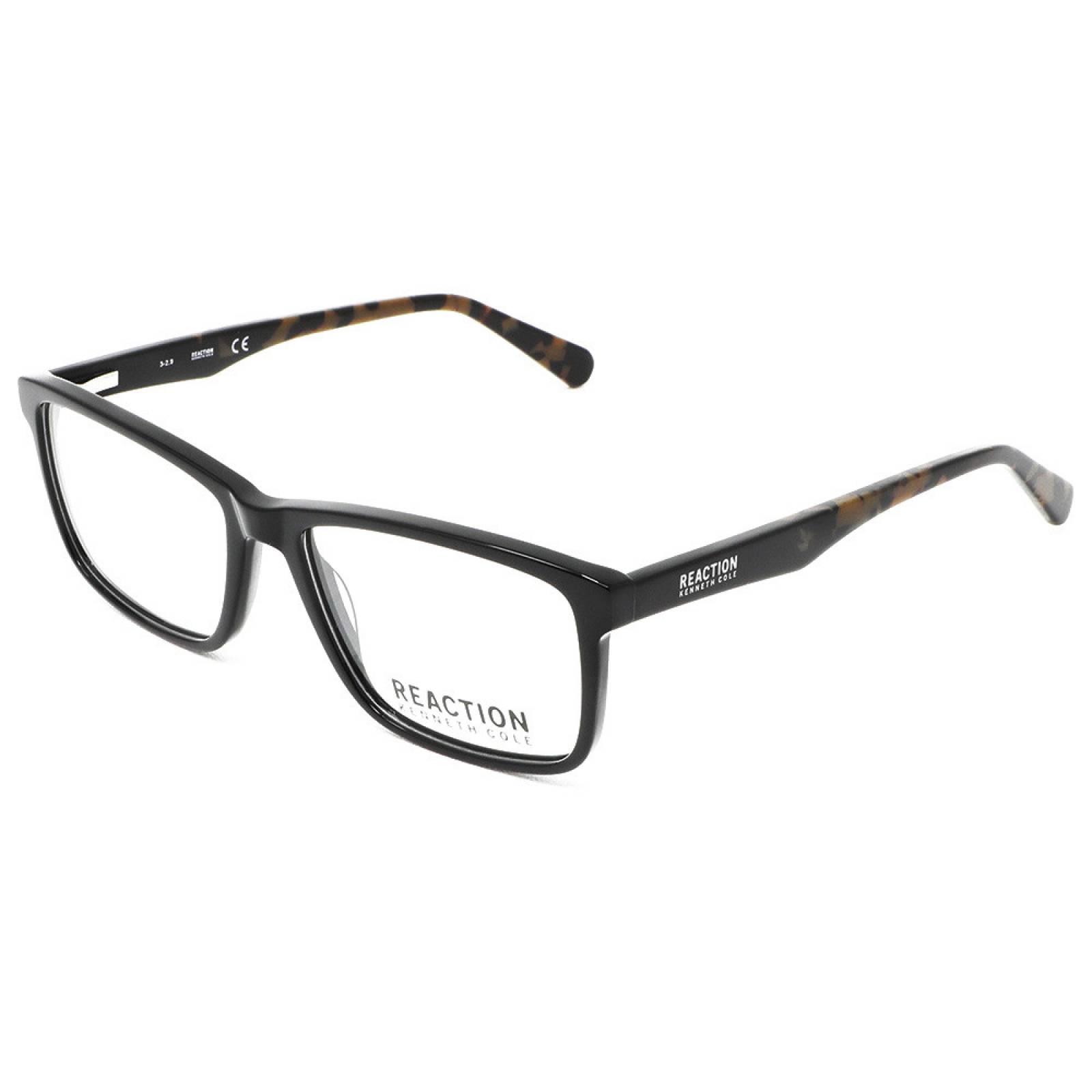 Lentes Oftálmicos Kenneth Cole Hombre Armazón Negro Acetato