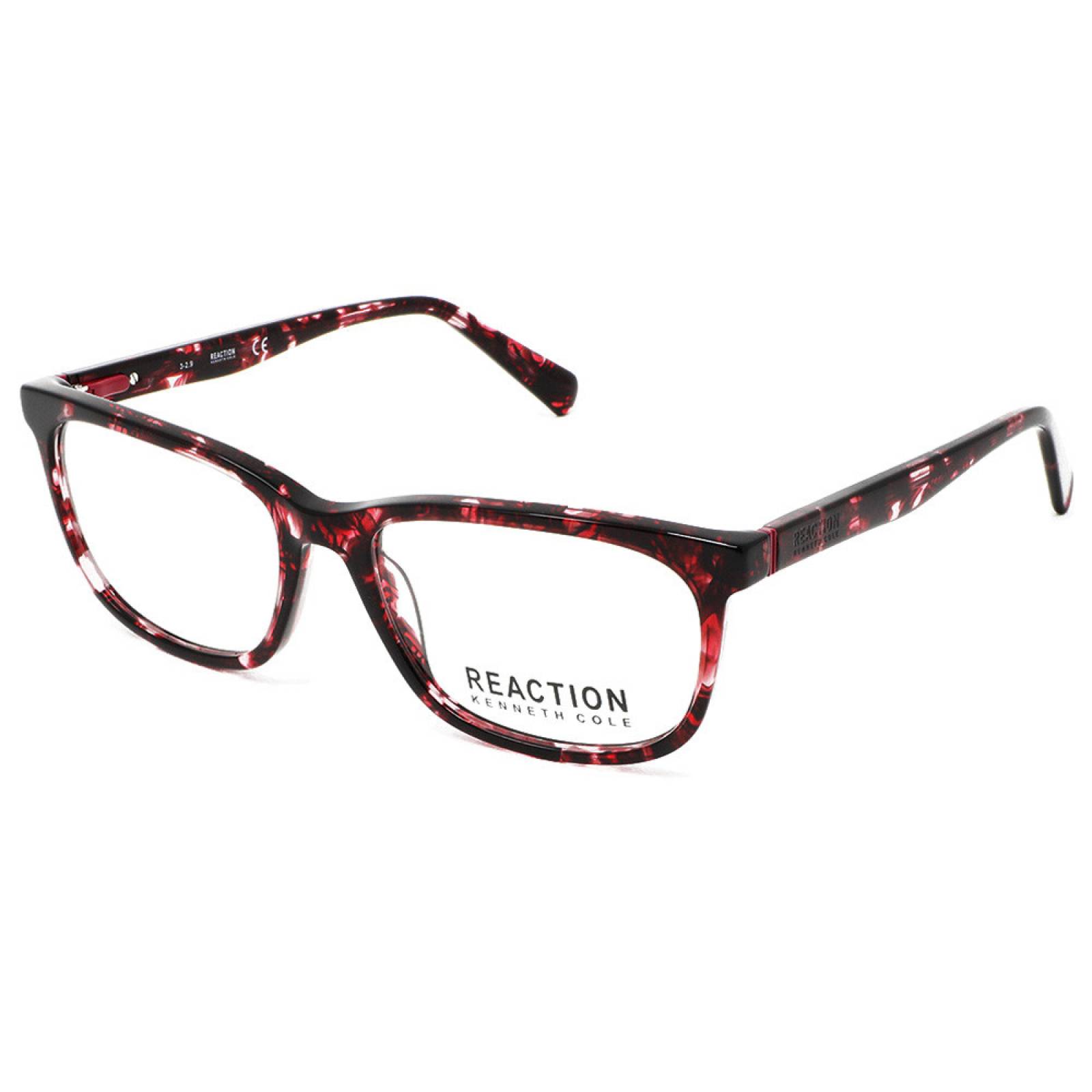 Lentes Oftálmicos Kenneth Cole Unisex Rectangular Rojo