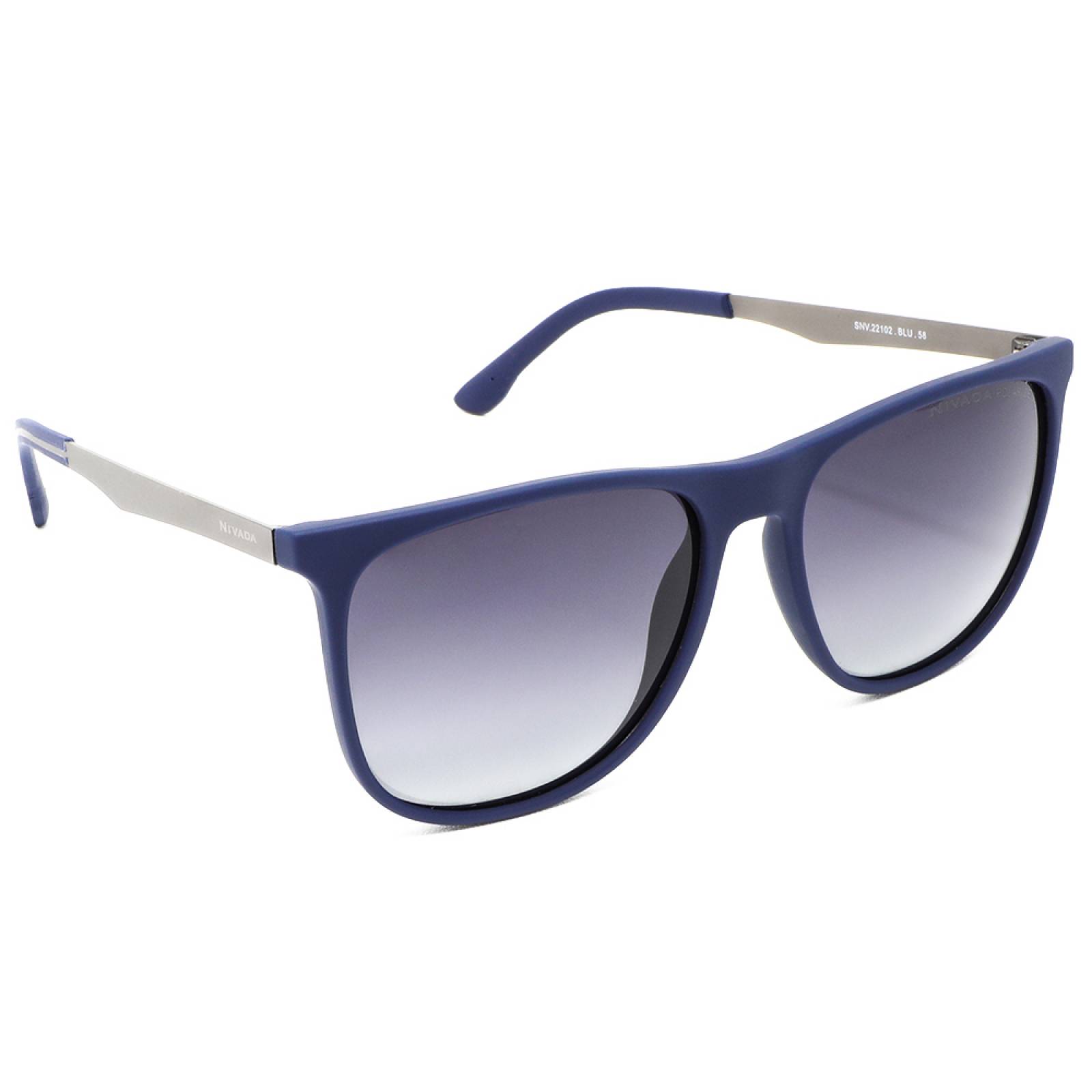 Lentes Hombre Solares Pantos Armazon Azul Nivada