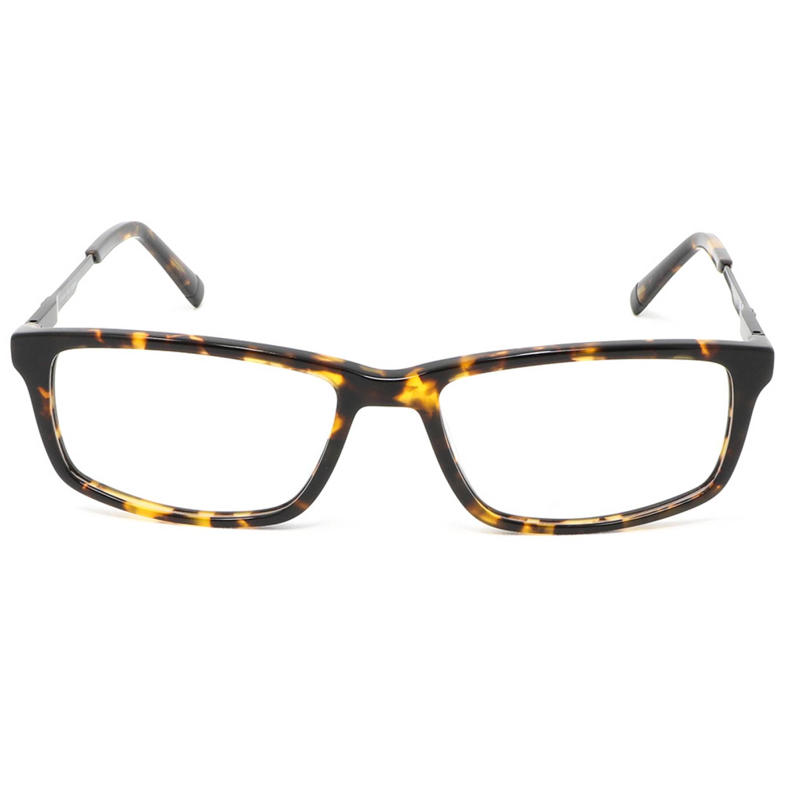 Lente Hombre Oftalmico Rectangular Armazon Havana Nivada