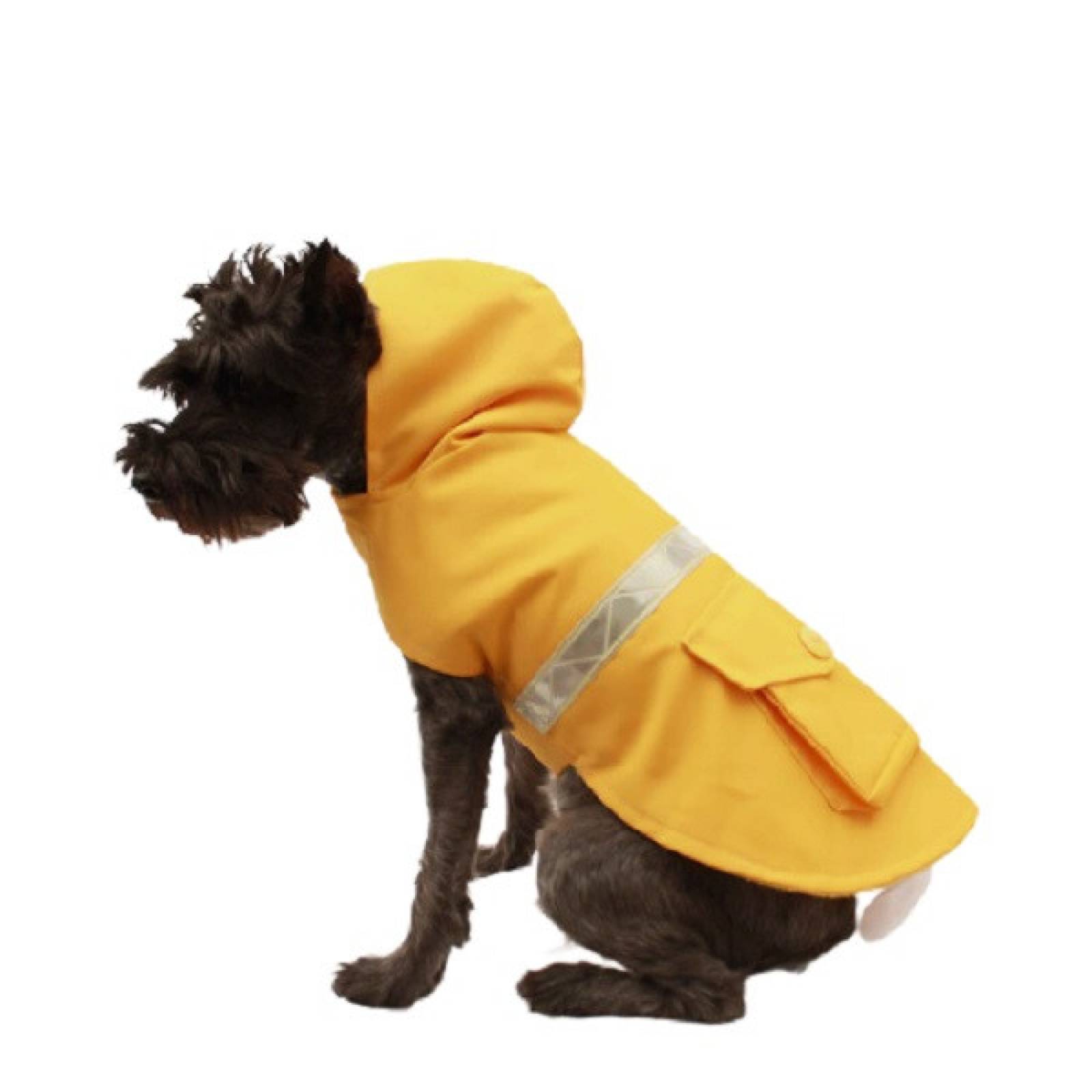 Impermeable Reflejante Amarillo Perro Talla 6 Pet Pals