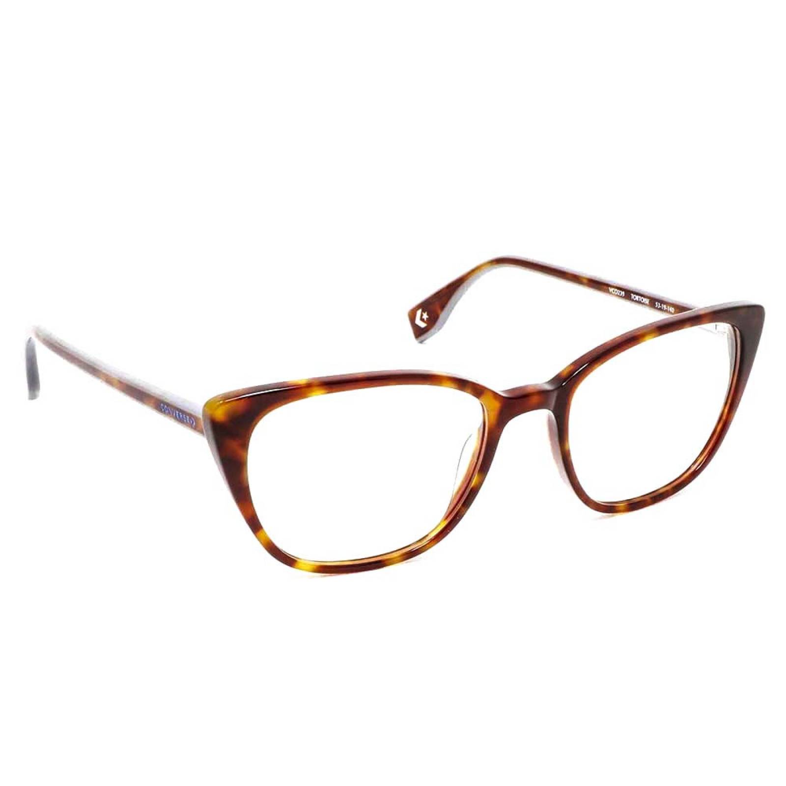 Lentes Oftálmicos Mujer Cat-eye Acetato Color Havana Converse