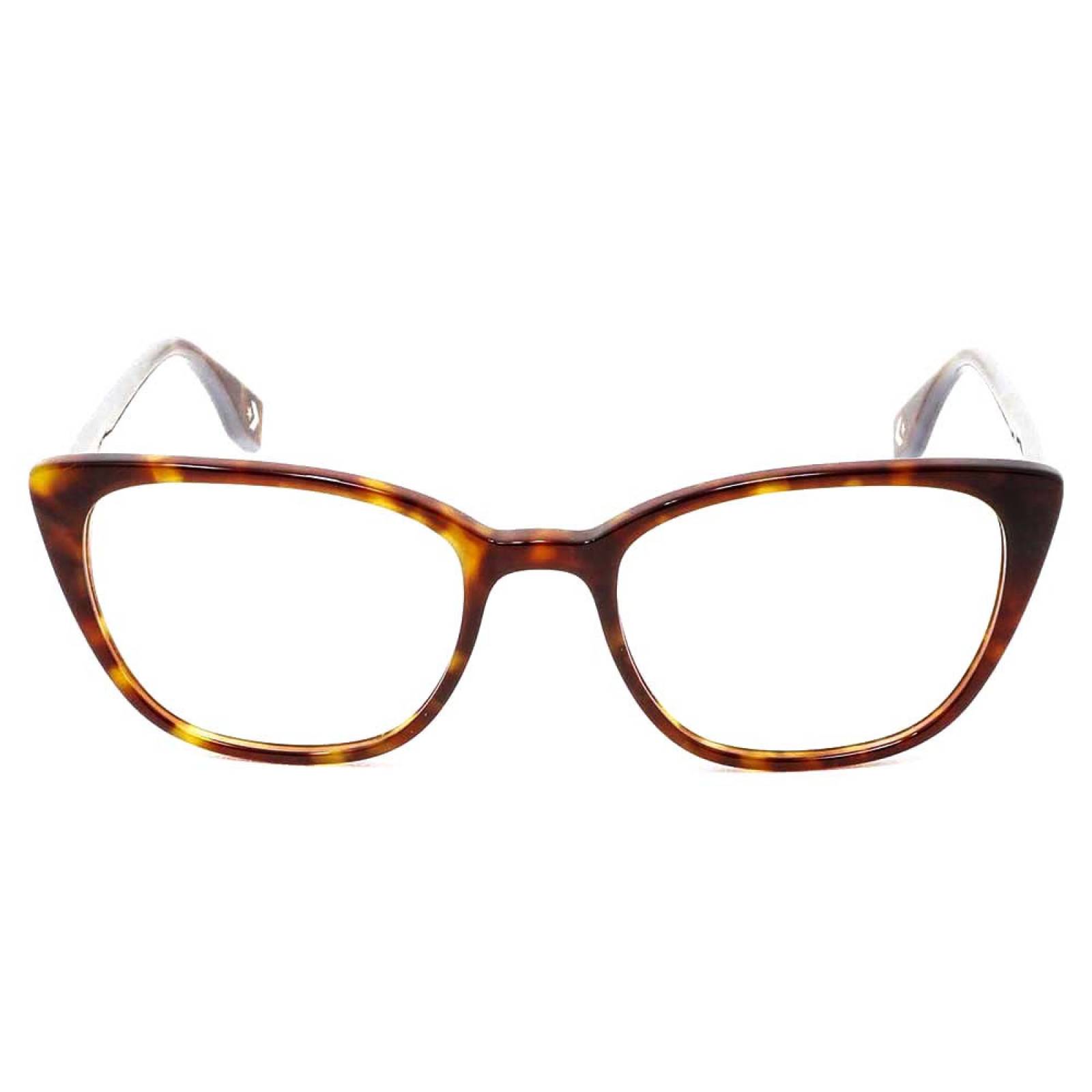 Lentes Oftálmicos Mujer Cat-eye Acetato Color Havana Converse