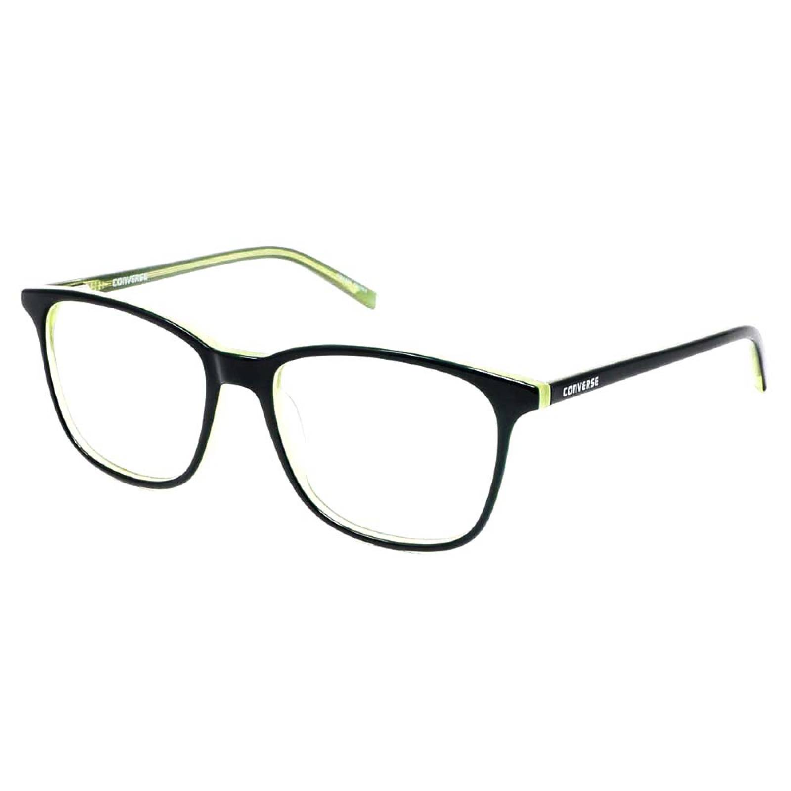 Lentes Oftálmicos Hombre Pantos Negro Acetato Converse