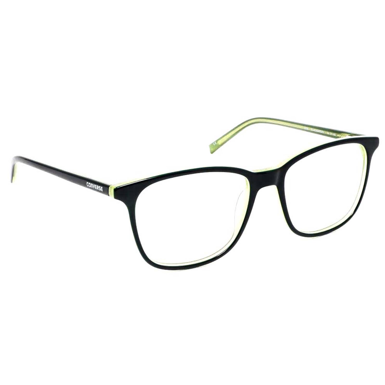 Lentes Oftálmicos Hombre Pantos Negro Acetato Converse
