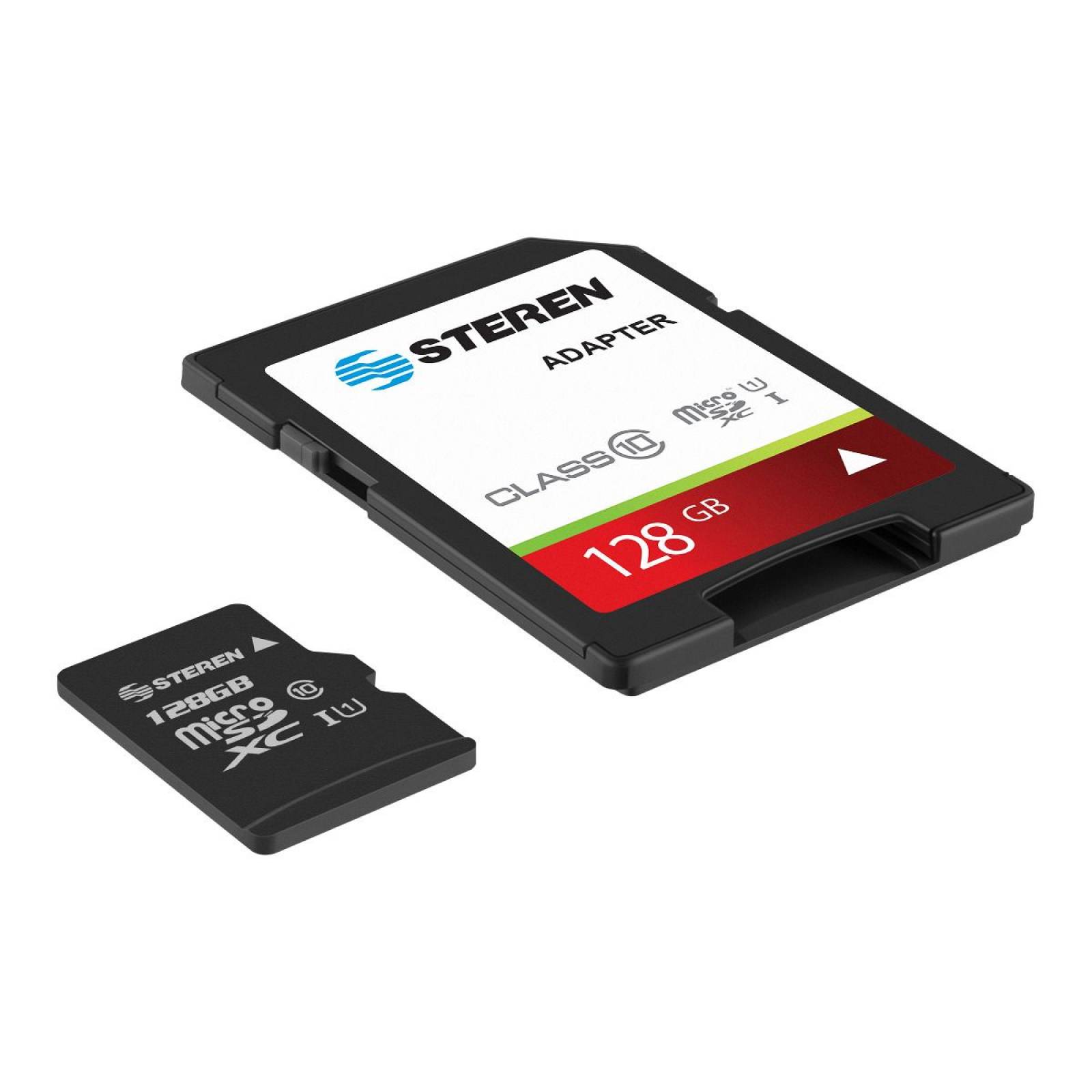 Memoria Adaptador Micro SD 128 GB Clase 10 U1 Steren