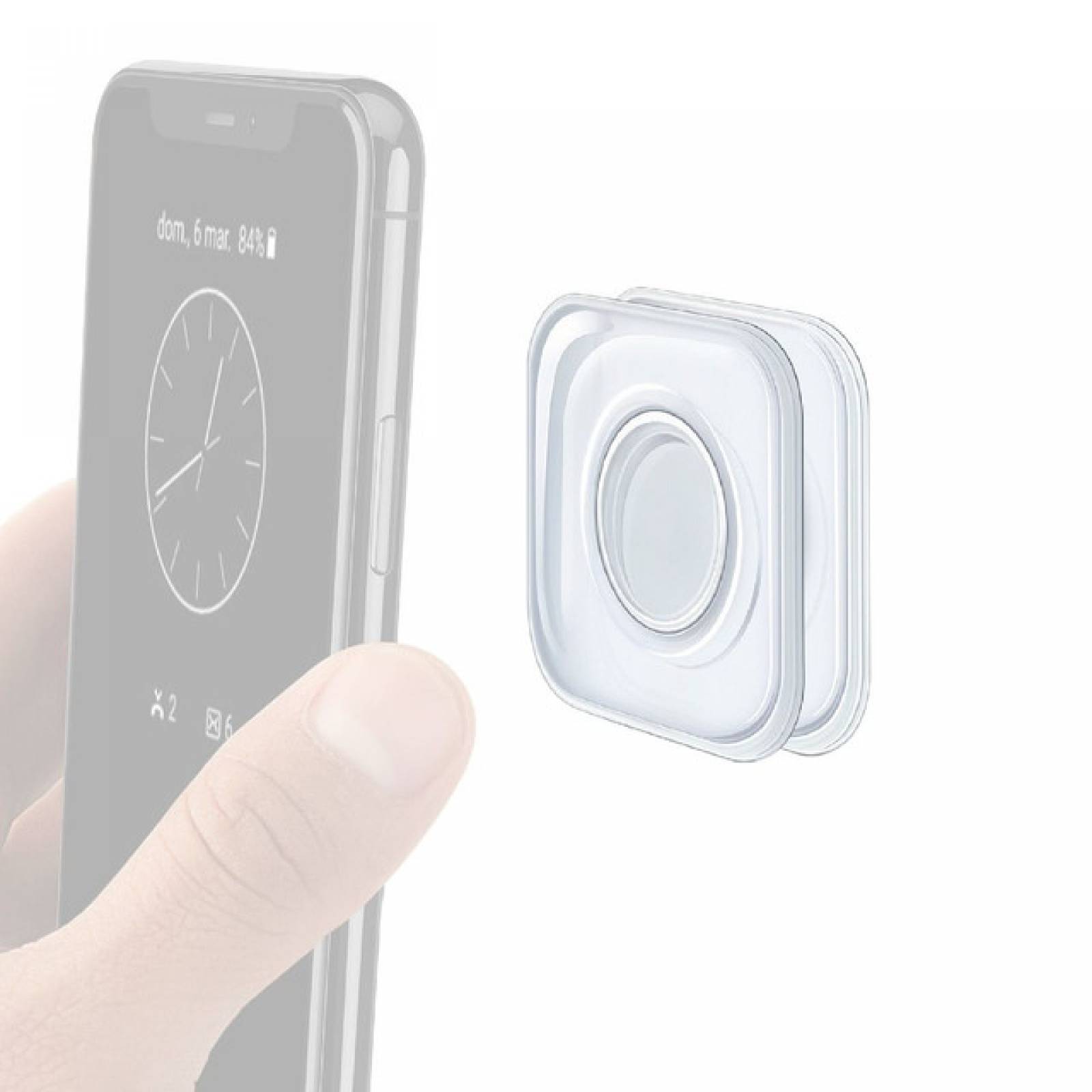 Nano Soporte Gel P/ Celular Auto Reutilizable Lavable Steren