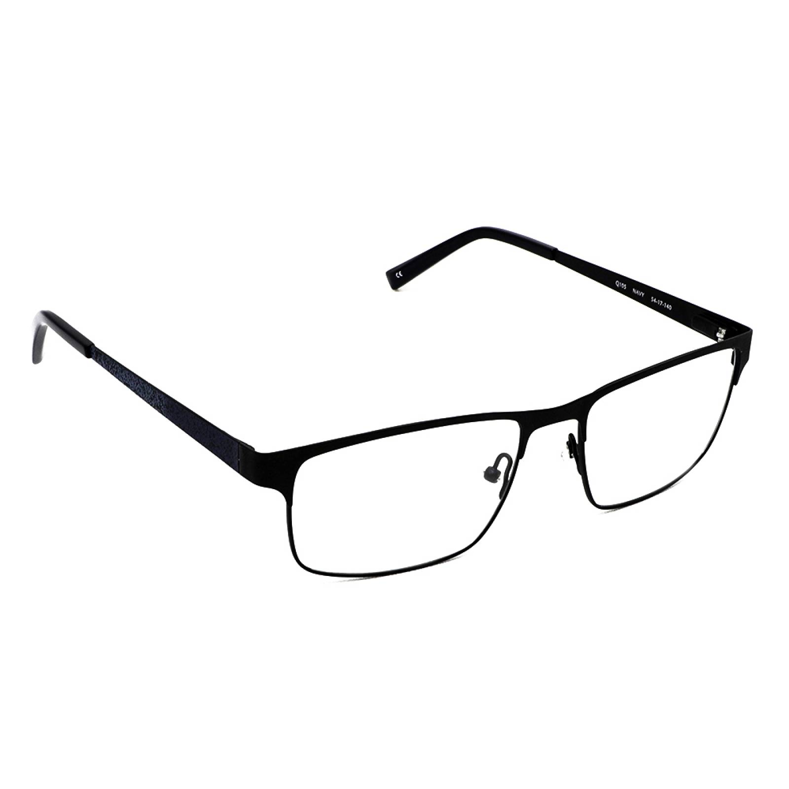 Lentes Oftálmicos Hombre Rectangular Metal Negro Converse
