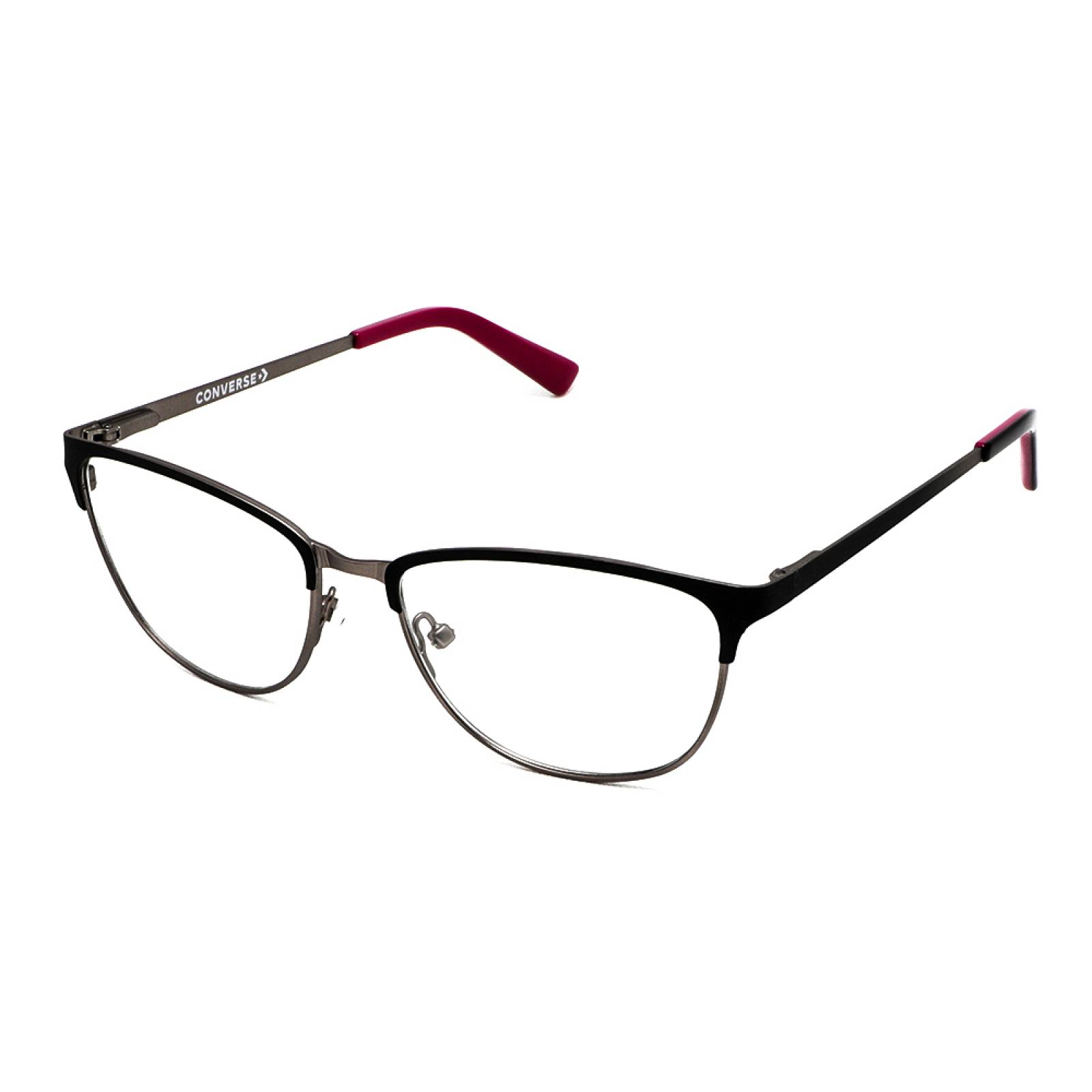 Lentes Oftálmicos Mujer Cat-Eye Armazón Metal Negro Converse