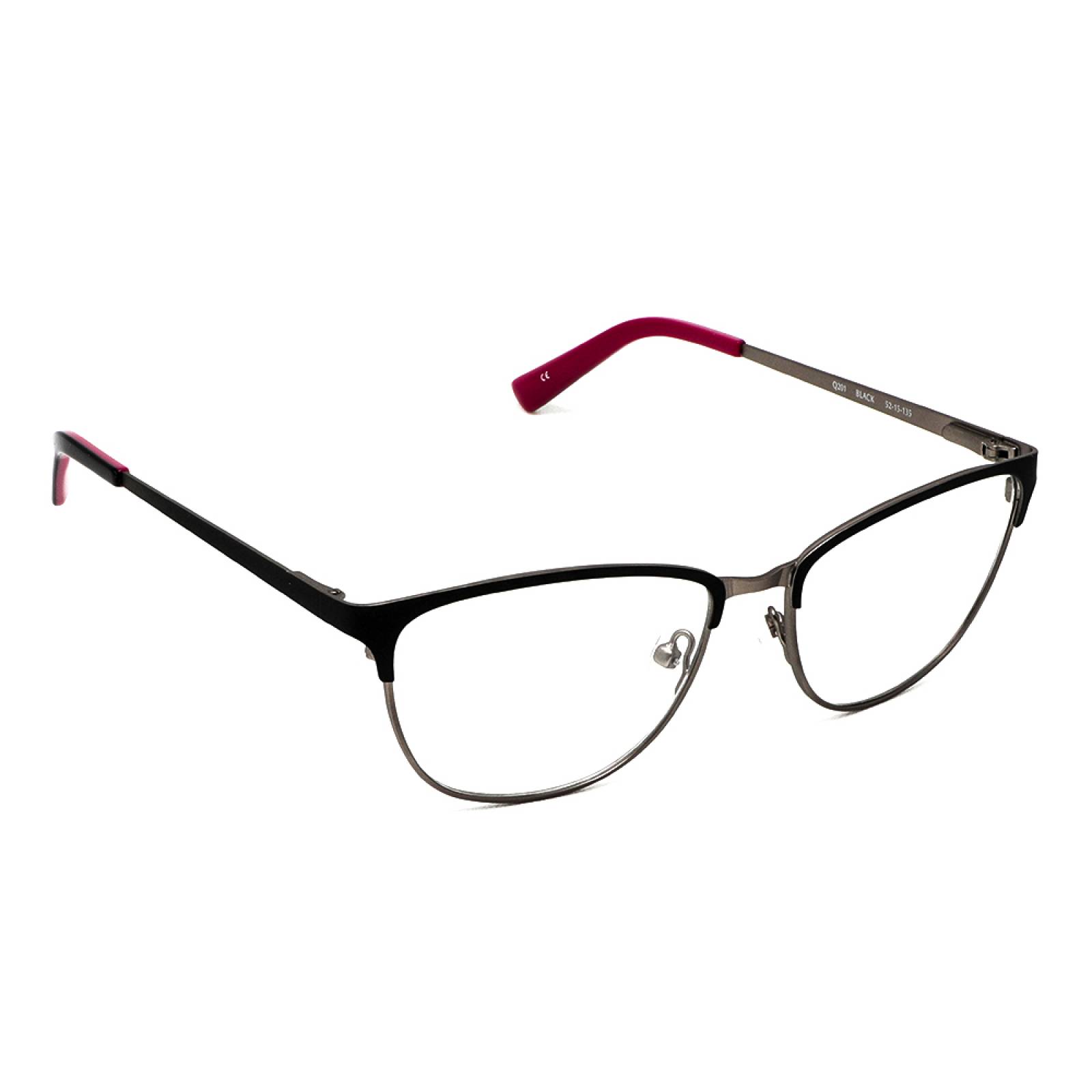 Lentes Oftálmicos Mujer Cat-Eye Armazón Metal Negro Converse