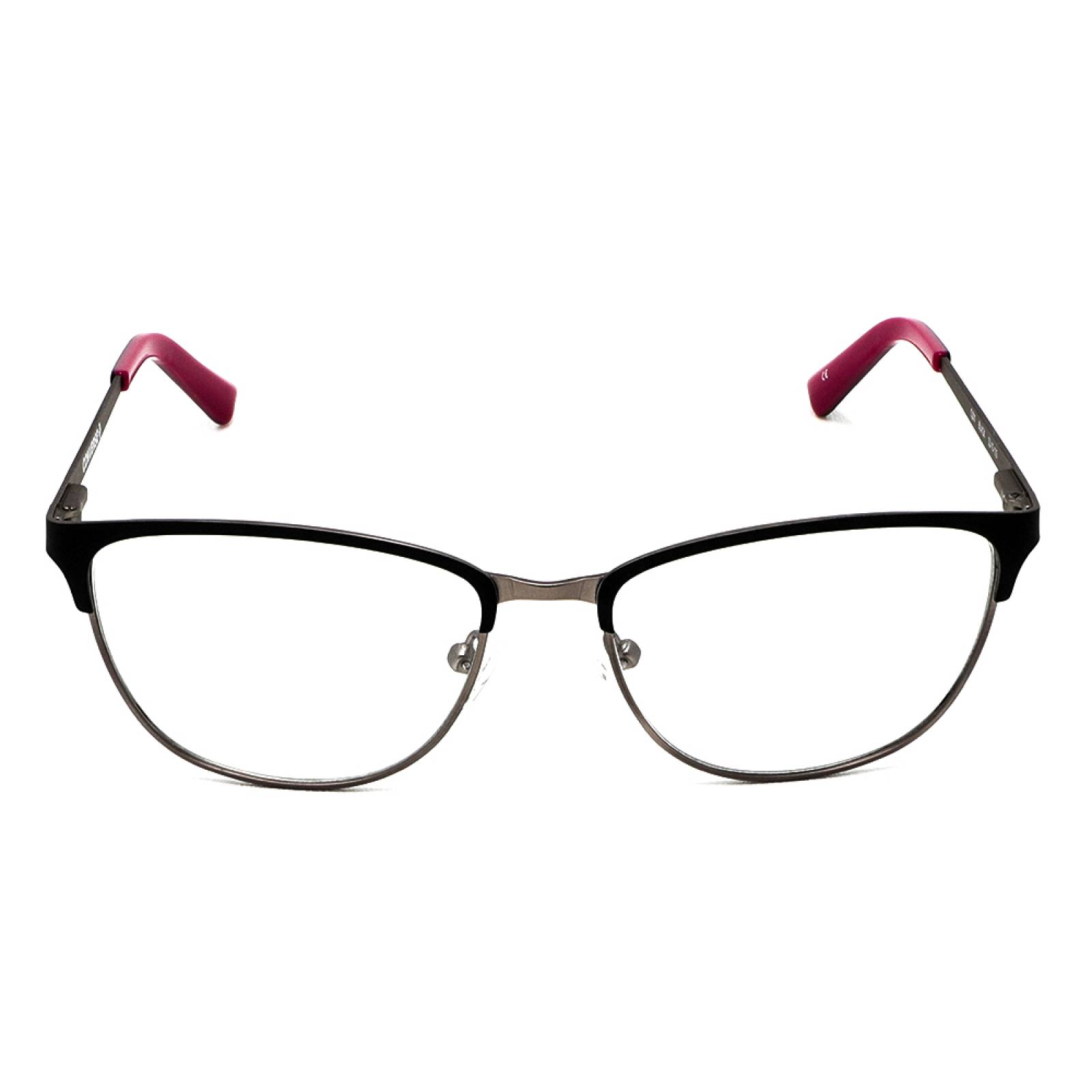 Lentes Oftálmicos Mujer Cat-Eye Armazón Metal Negro Converse