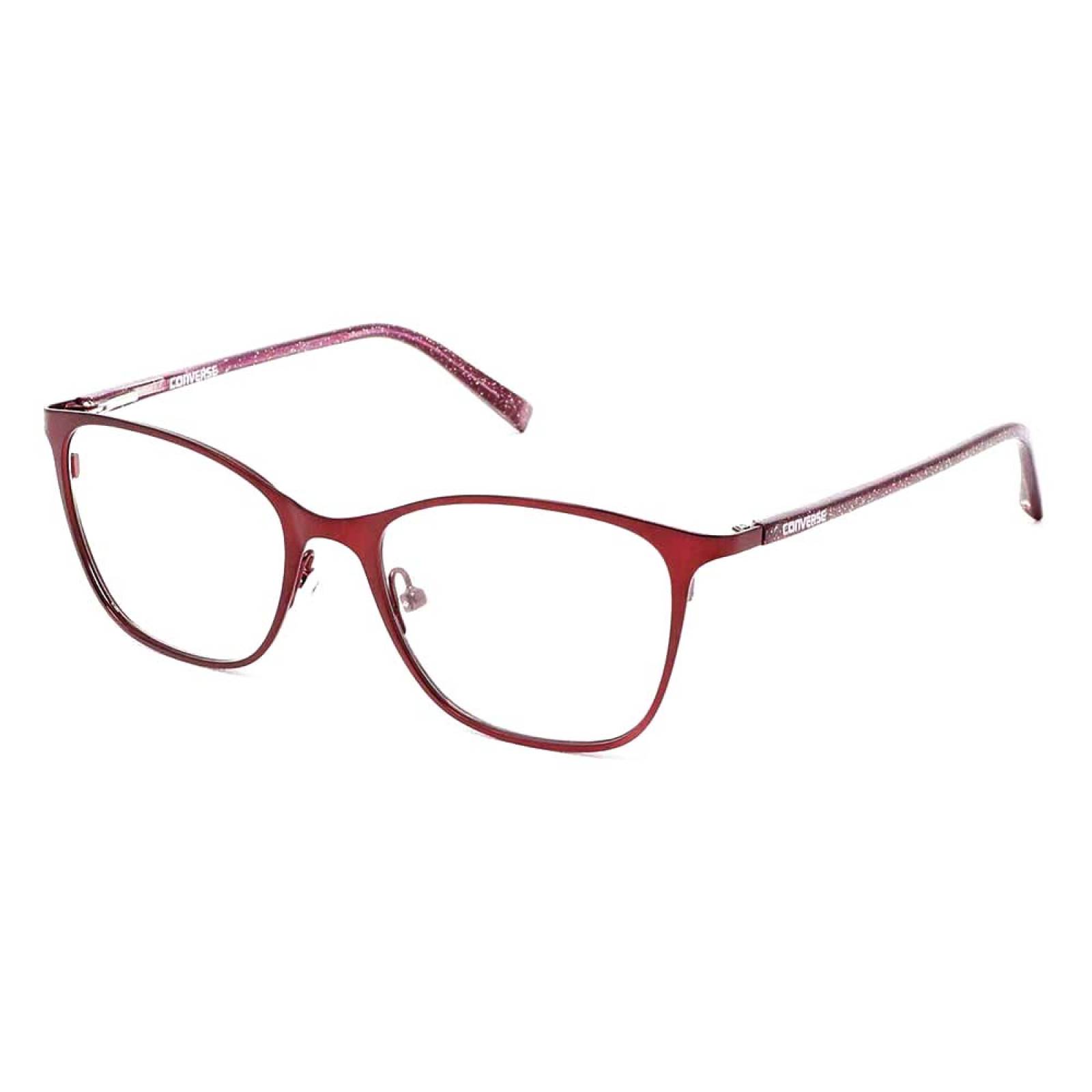 Lentes Oftálmicos Mujer Forma Mariposa Metal Rojo Converse