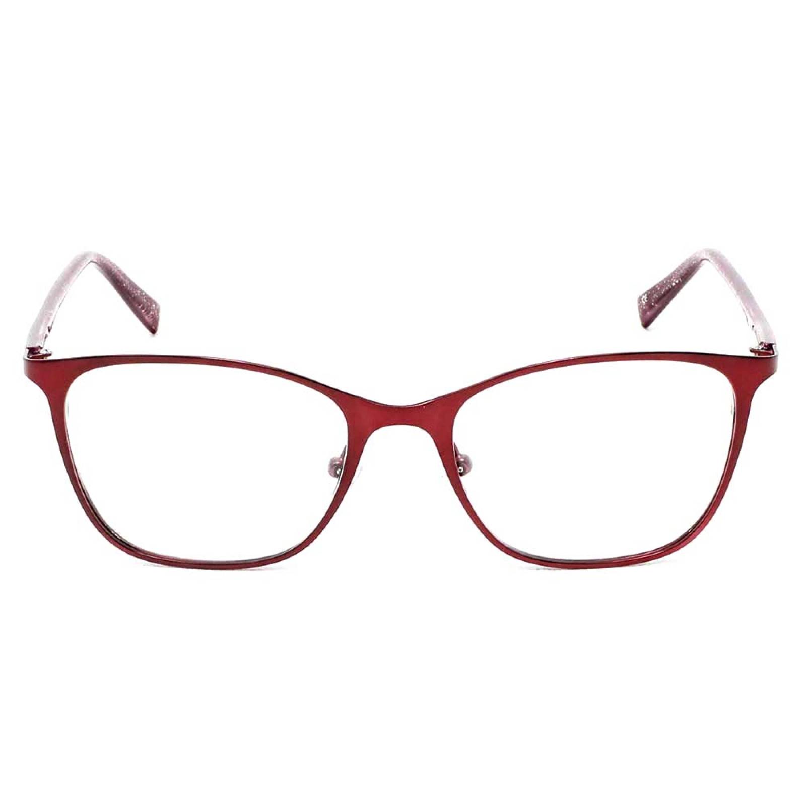Lentes Oftálmicos Mujer Forma Mariposa Metal Rojo Converse