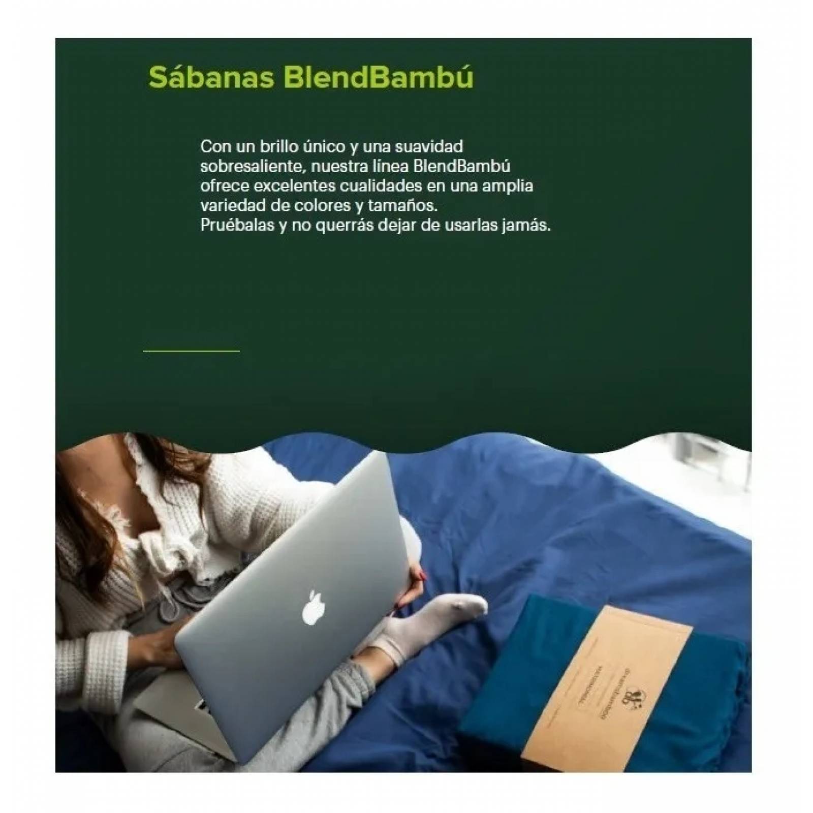 Juego Sábanas Fibra De Bambú Blend Matrimonial Gris  Dreams Bamboo