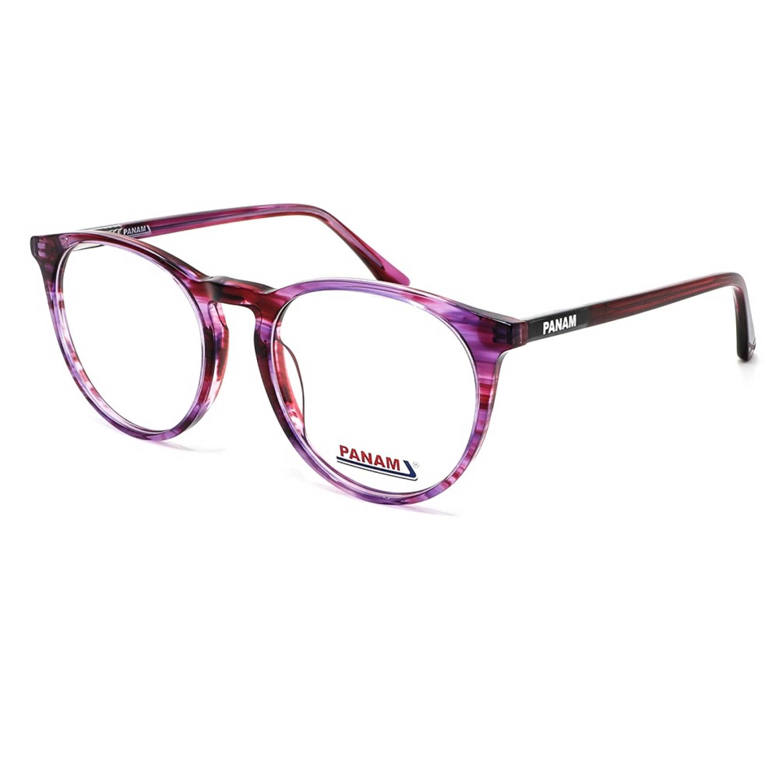 Lentes Oftálmicos Mujer Forma Pantos Acetato Vino Panam