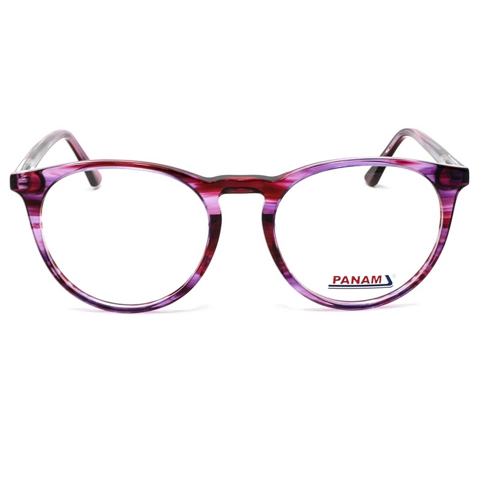 Lentes Oftálmicos Mujer Forma Pantos Acetato Vino Panam