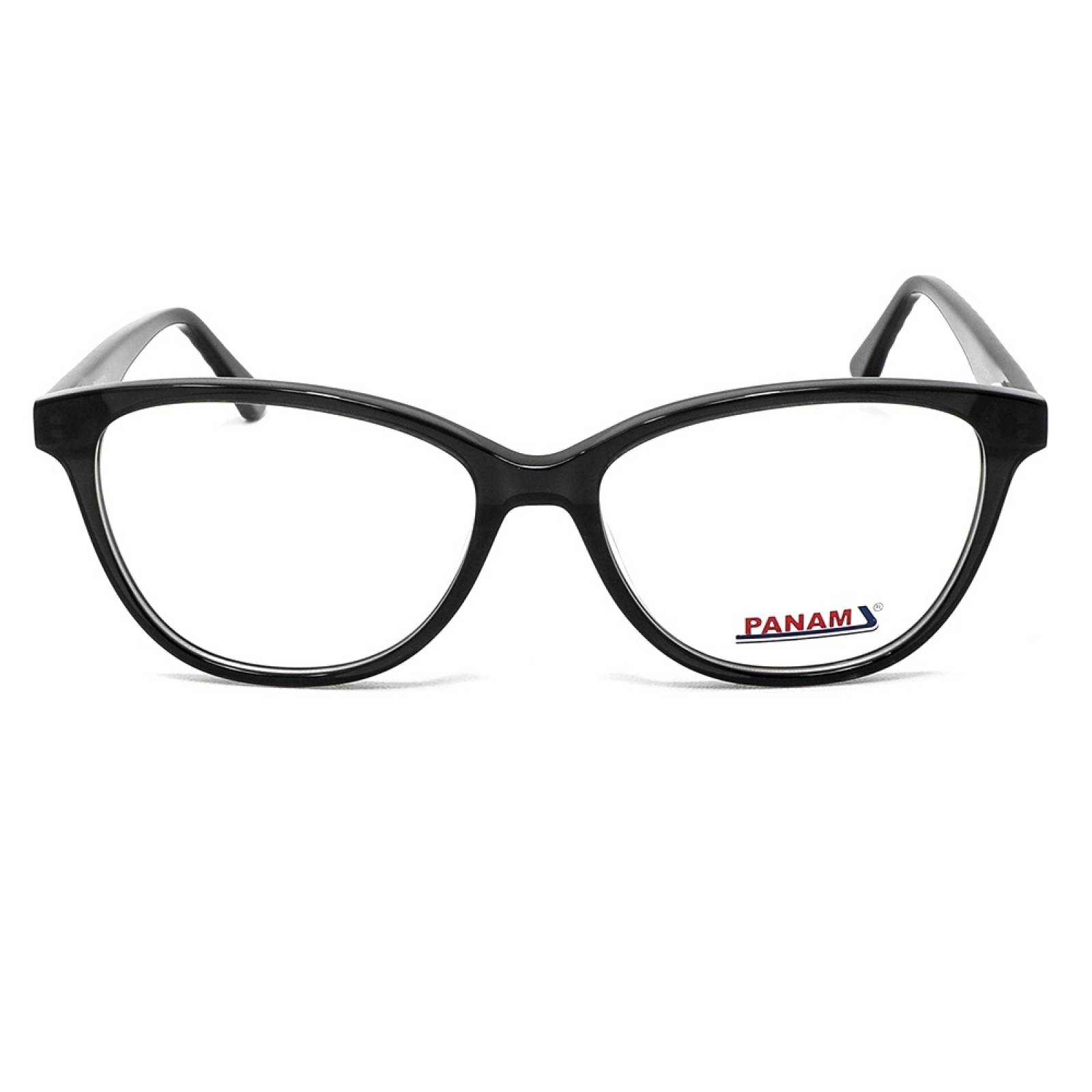 Lentes Oftálmicos Mujer Forma Pantos Acetato Color Gris