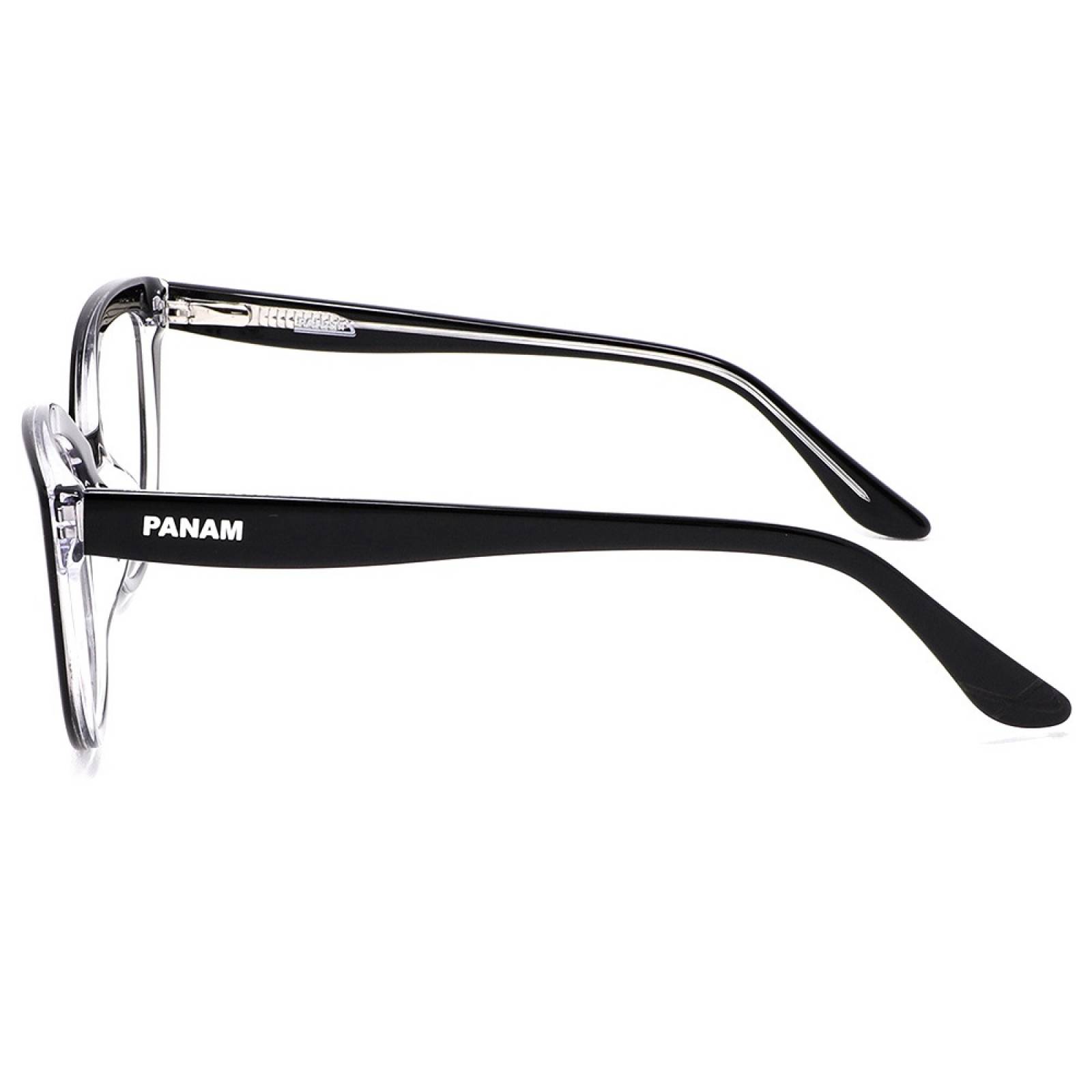 Lentes Oftálmicos Mujer  Forma Cat- Eye Acetato Negro Panam