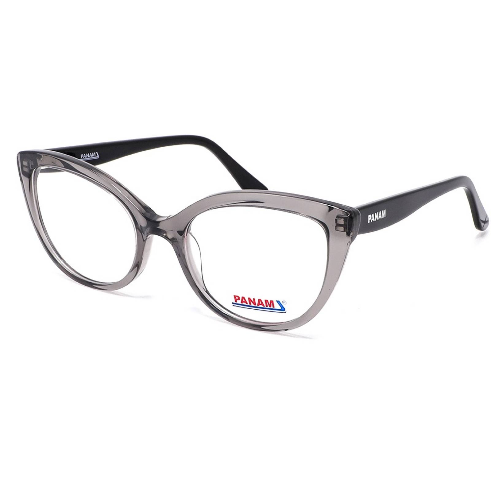 Lentes Oftálmicos Mujer  Forma Cat- Eye Acetato Gris Panam