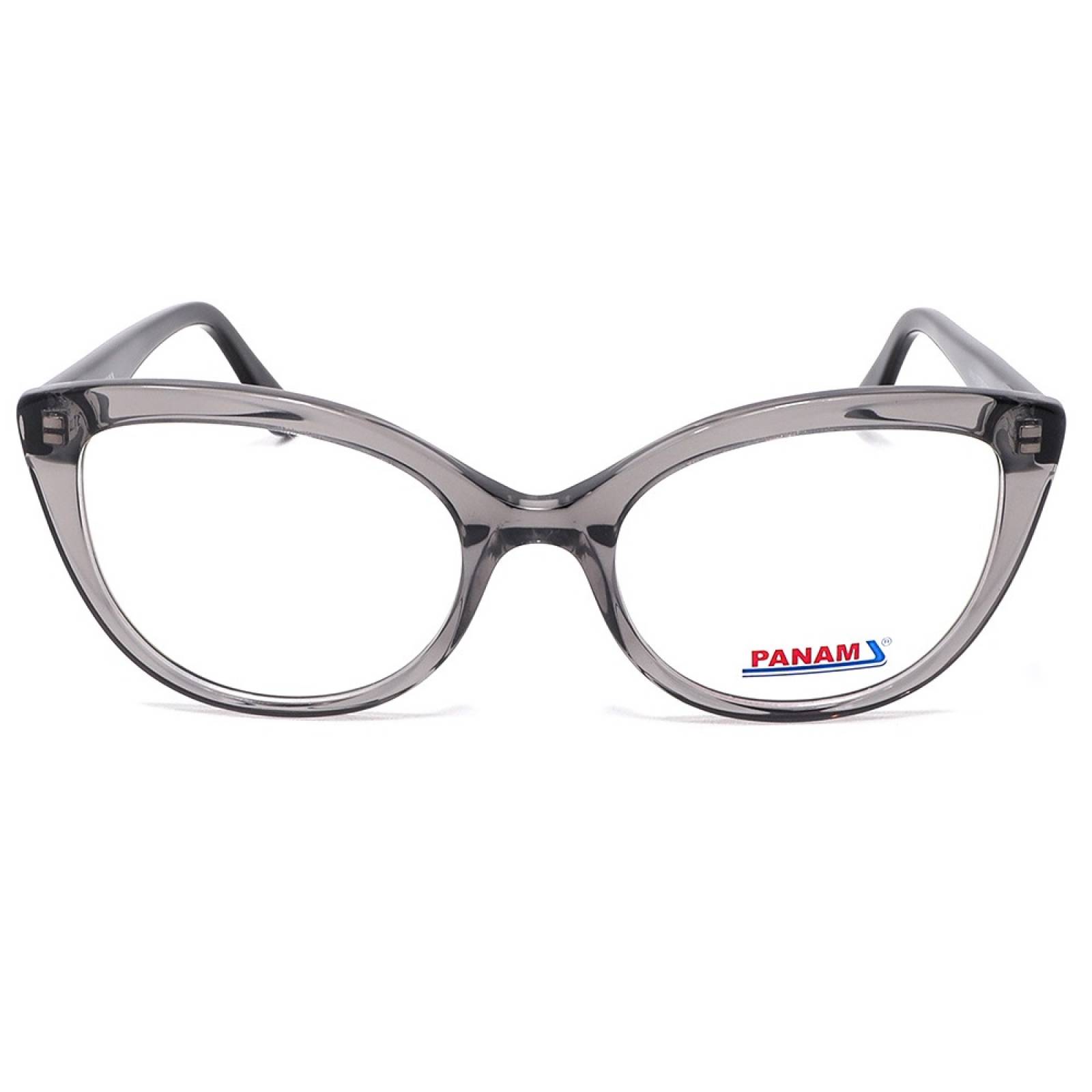 Lentes Oftálmicos Mujer  Forma Cat- Eye Acetato Gris Panam