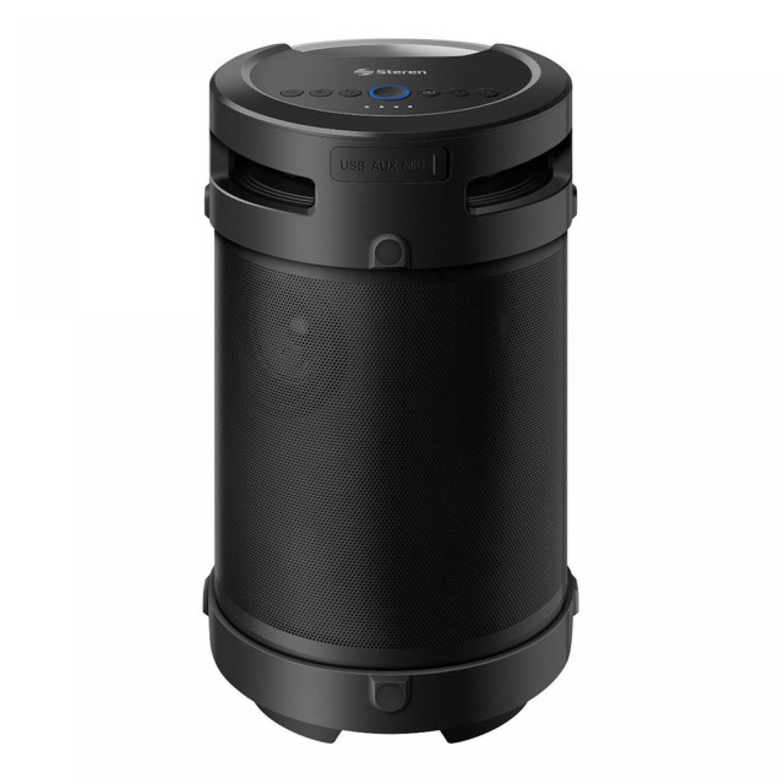 Bocina Bluetooth Recargable Tipo Bazooka Con Luz Led Steren