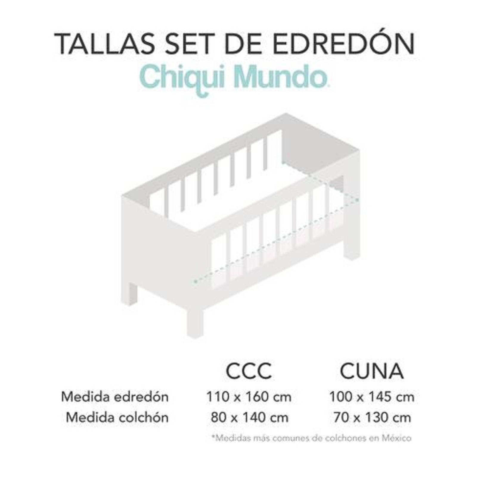 Set Edredón Mickey Mouse Poliéster Talla CCC Chiqui Mundo