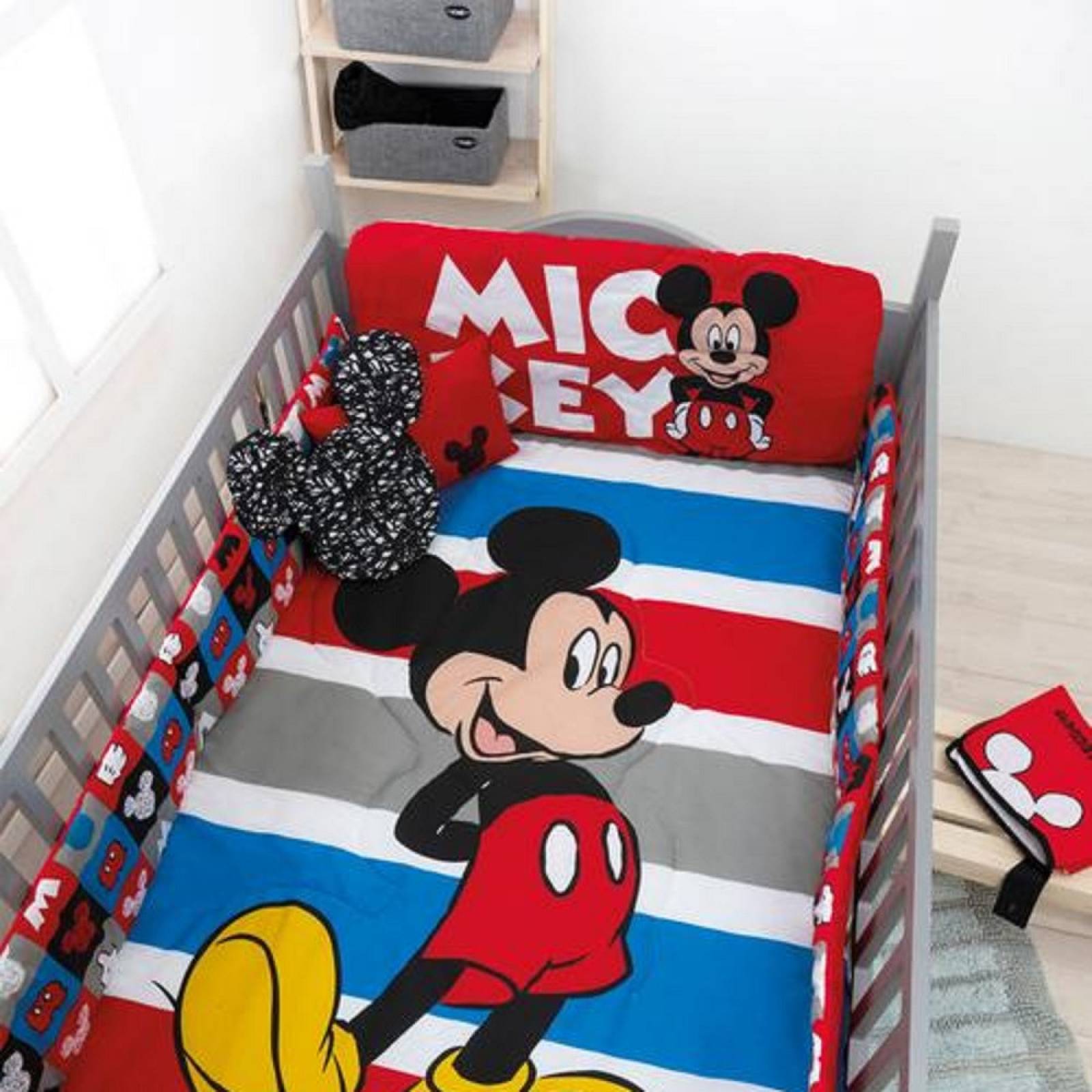 Set Edredón Mickey Mouse Poliéster Talla CCC Chiqui Mundo